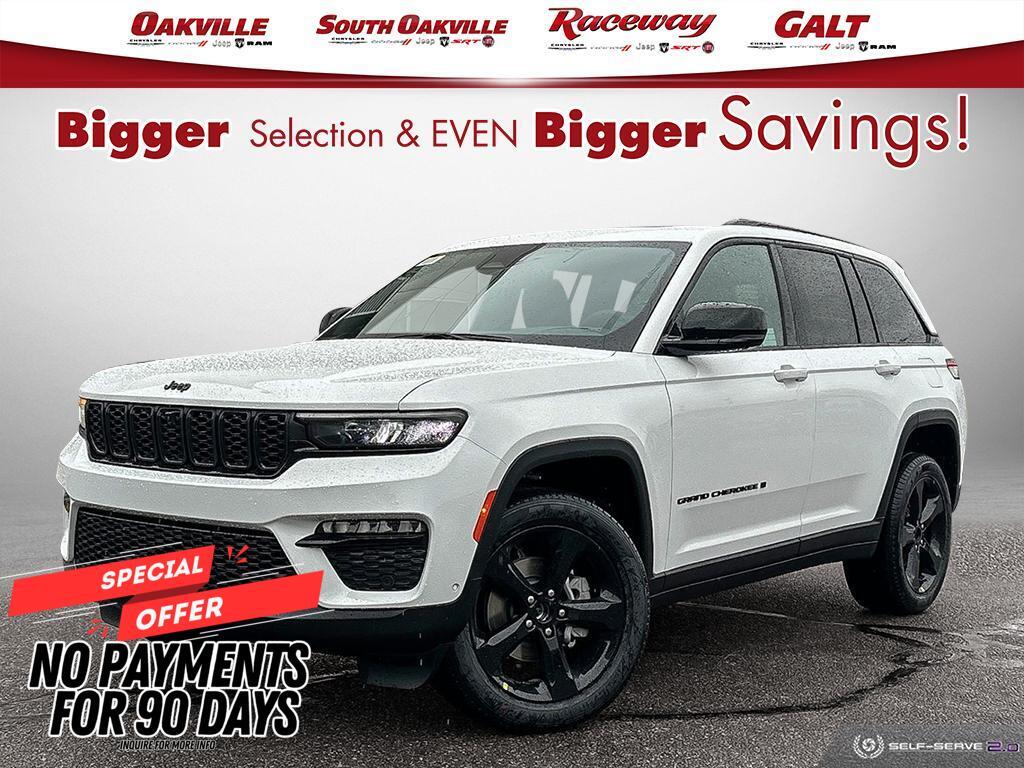 2024 Jeep Grand Cherokee LIMITED | 4X4 | WHITE | PANO SUNROOF | V6 |