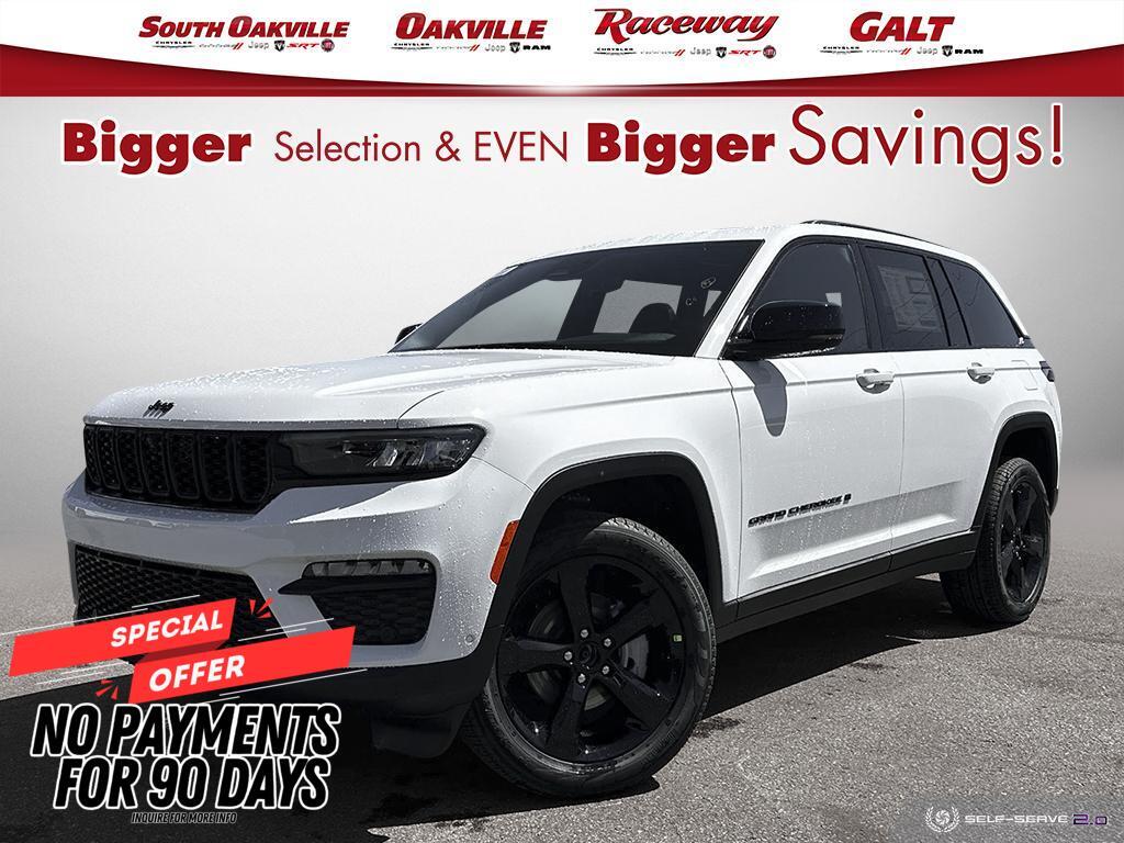 2024 Jeep Grand Cherokee LIMITED | 4X4 | PANORAMIC SUNROOF | V6 | WHITE |