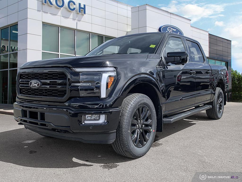 2024 Ford F-150 Lariat - Twin Panel Moonroof,  Tow Package,  Black
