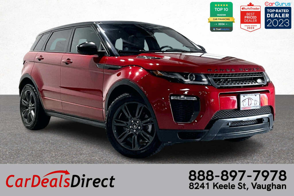 2019 Land Rover Range Rover Evoque Landmark Special Edition/Sunroof/Leather/ NAVI/Cle
