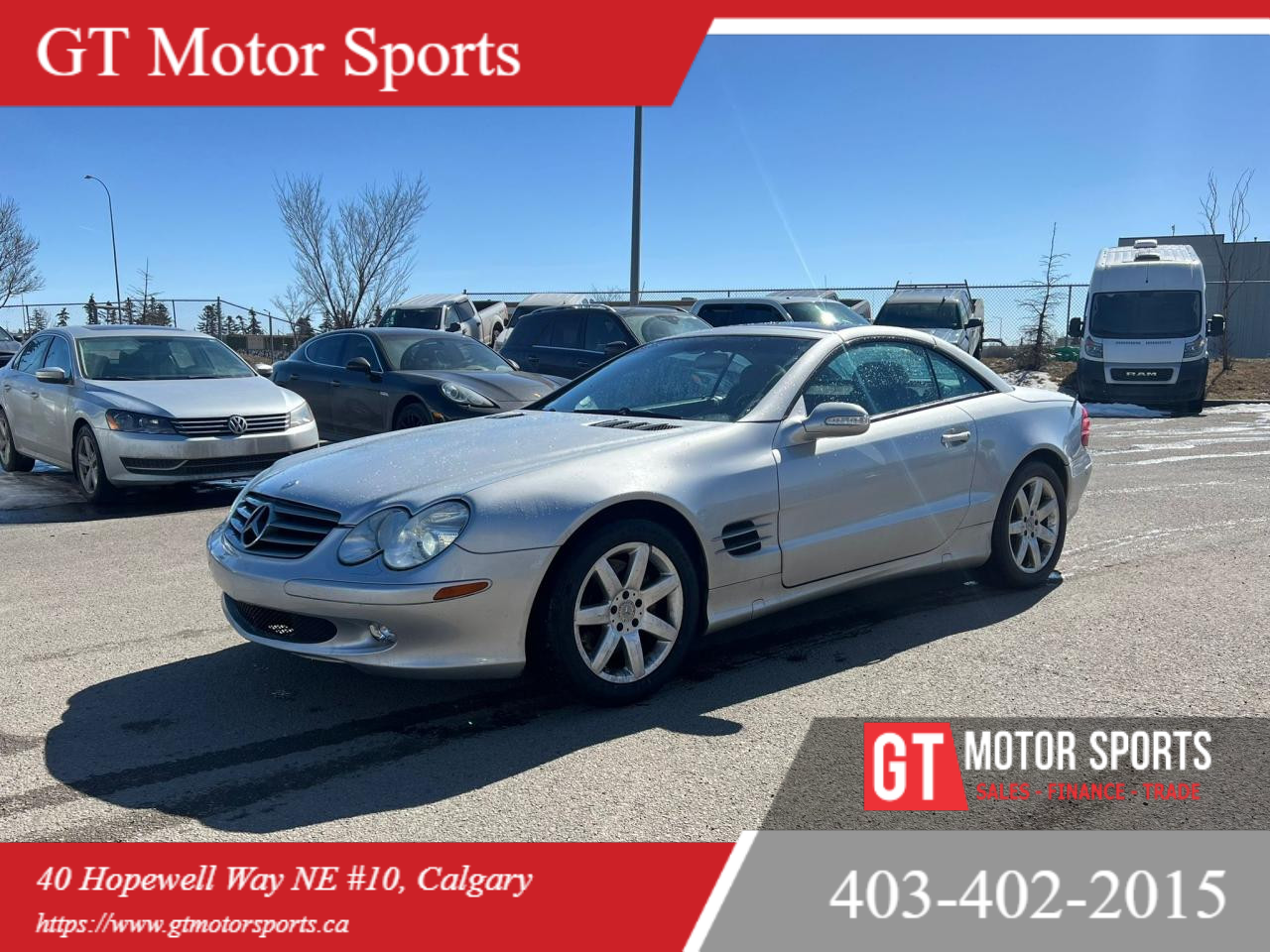 2003 Mercedes-Benz SL-Class SL500 | LOW KMS | LEATHER | $0 DOWN
