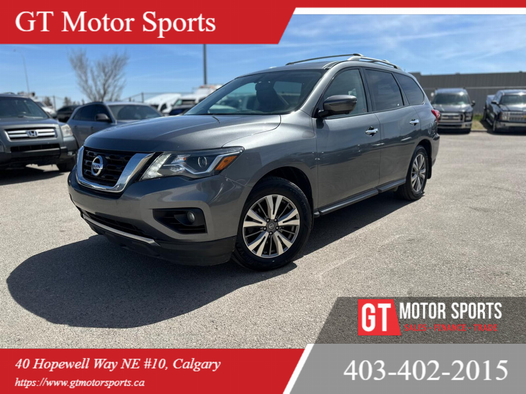 2018 Nissan Pathfinder S 4WD | LEATHER | SUNROOF | 7 PASSENGER | $0 DOWN