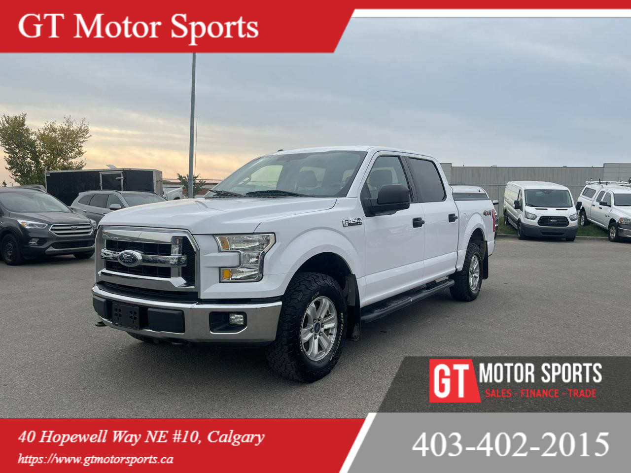2015 Ford F-150 XLT SUPERCREW | 4WD | $0 DOWN