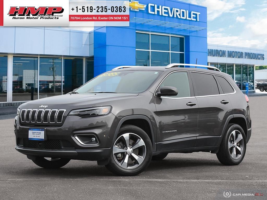 2019 Jeep Cherokee Limited / 36,489KM / Clean Car Fax / 1-Owner