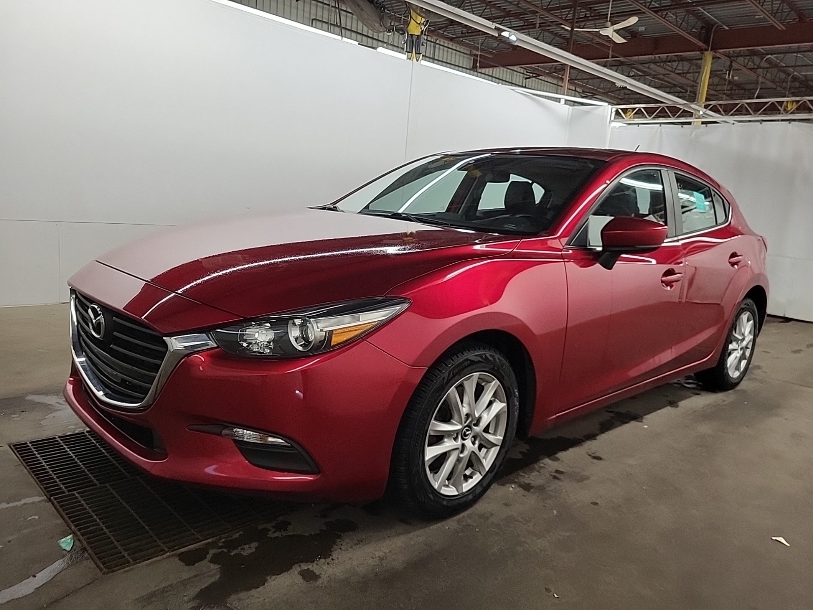 2018 Mazda Mazda3 SPORT GS / Leather / HTD Steering / Blind Spot Ass