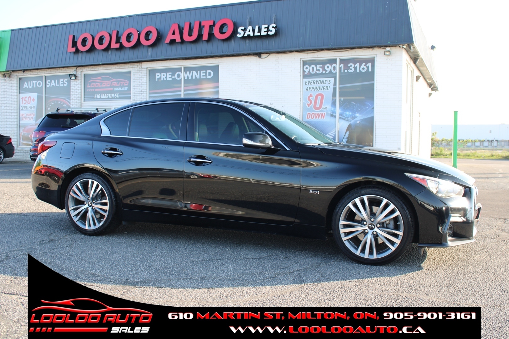 2018 Infiniti Q50 S 3.0t | AWD | NO ACCIDENT | SAFETY CERTIFIED