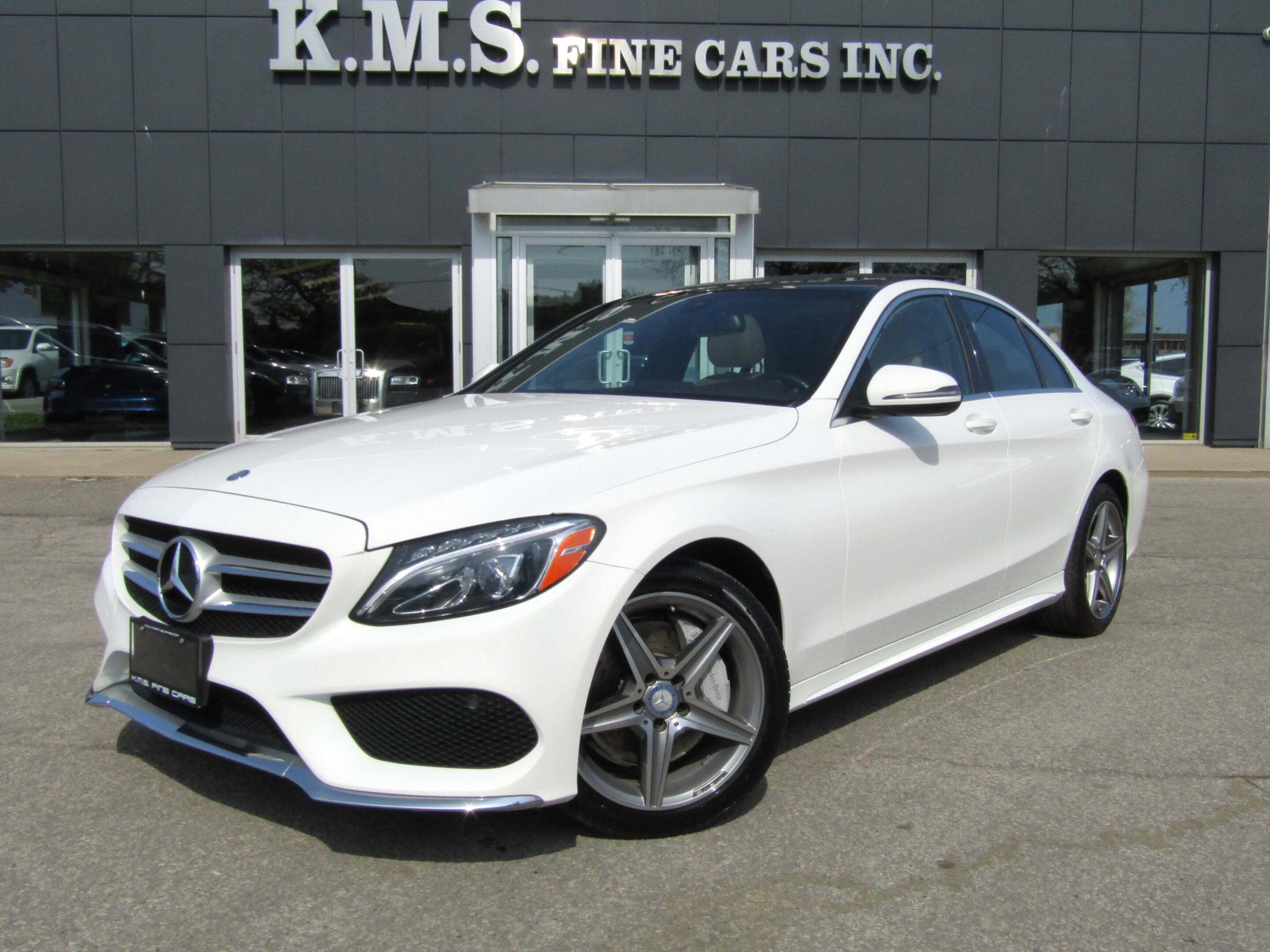 2017 Mercedes-Benz C-Class C 300 4MATIC/ AMG SPORT/ LIKE NEW CONDITION/