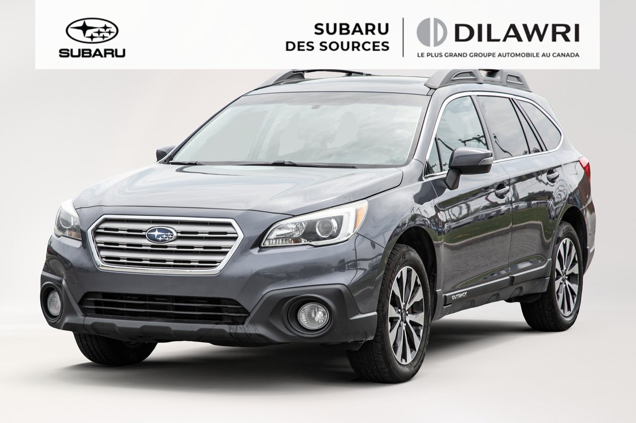 2016 Subaru Outback Limited EyeSight- Nav/GPS, AWD, Cuir/Leather EyeSi