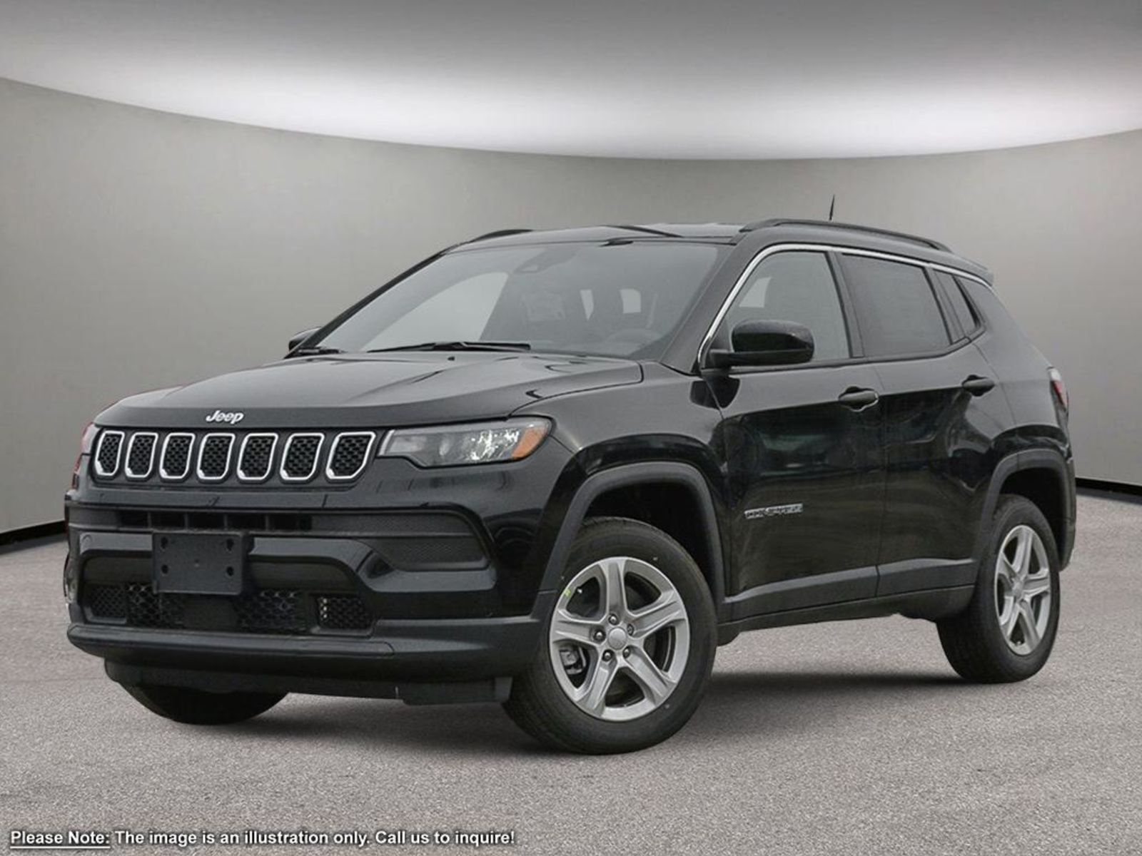2024 Jeep Compass SPORT IN DIAMOND BLACK EQUIPPED WITH A 2.0L TURBO 