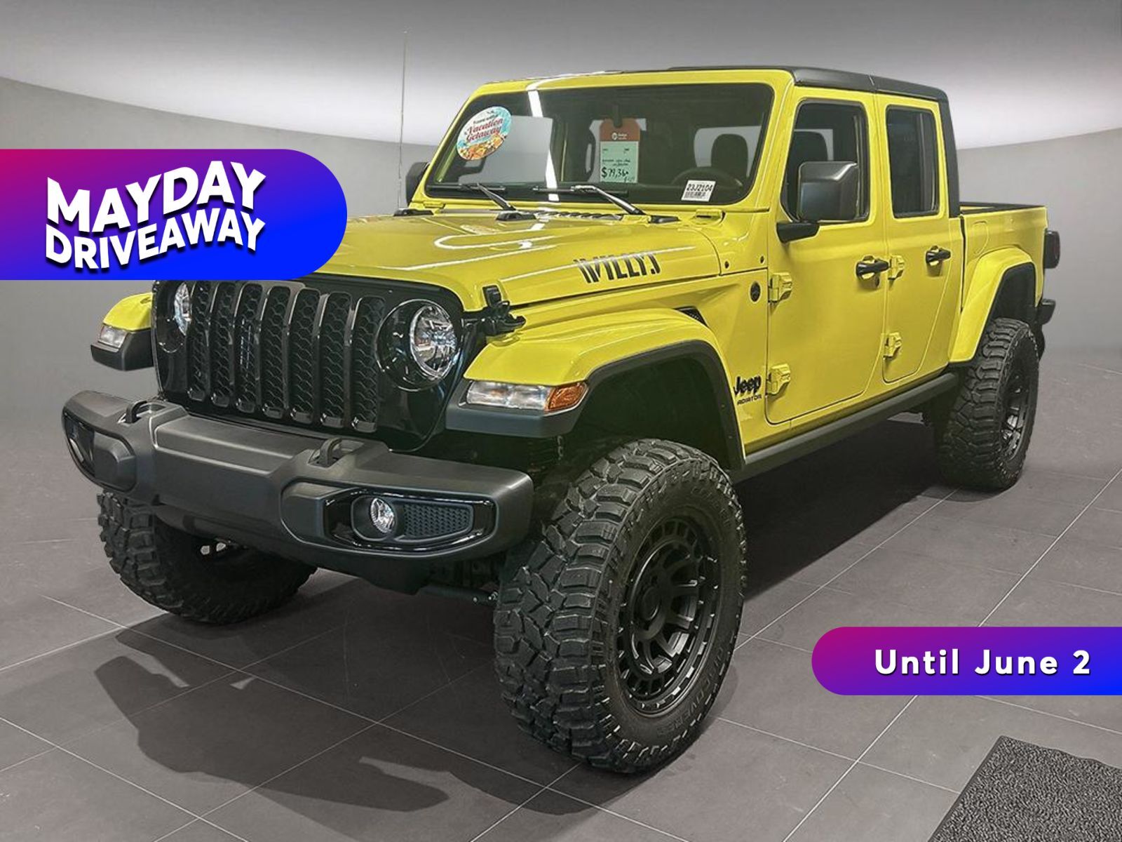 2023 Jeep Gladiator LIFTED WITH RIMS & TIRES, CUSTOM LEATHER!!!