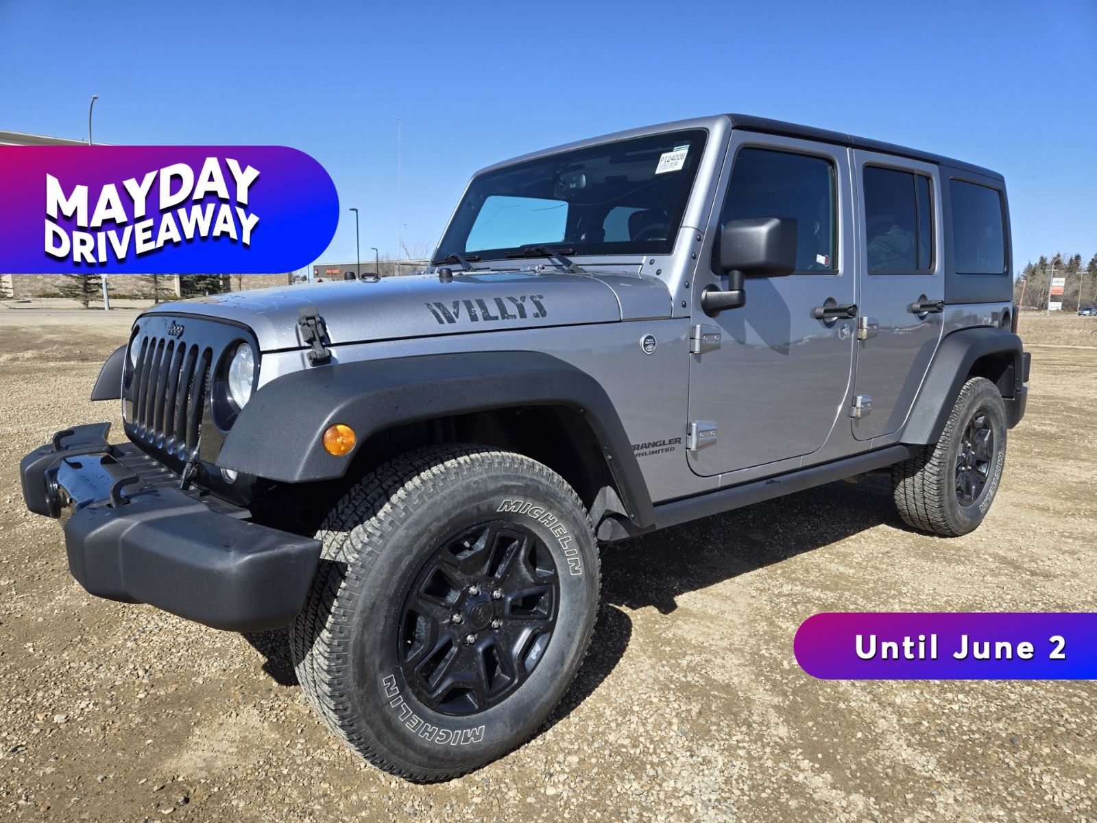 2017 Jeep WRANGLER UNLIMITED Willys Wheeler
