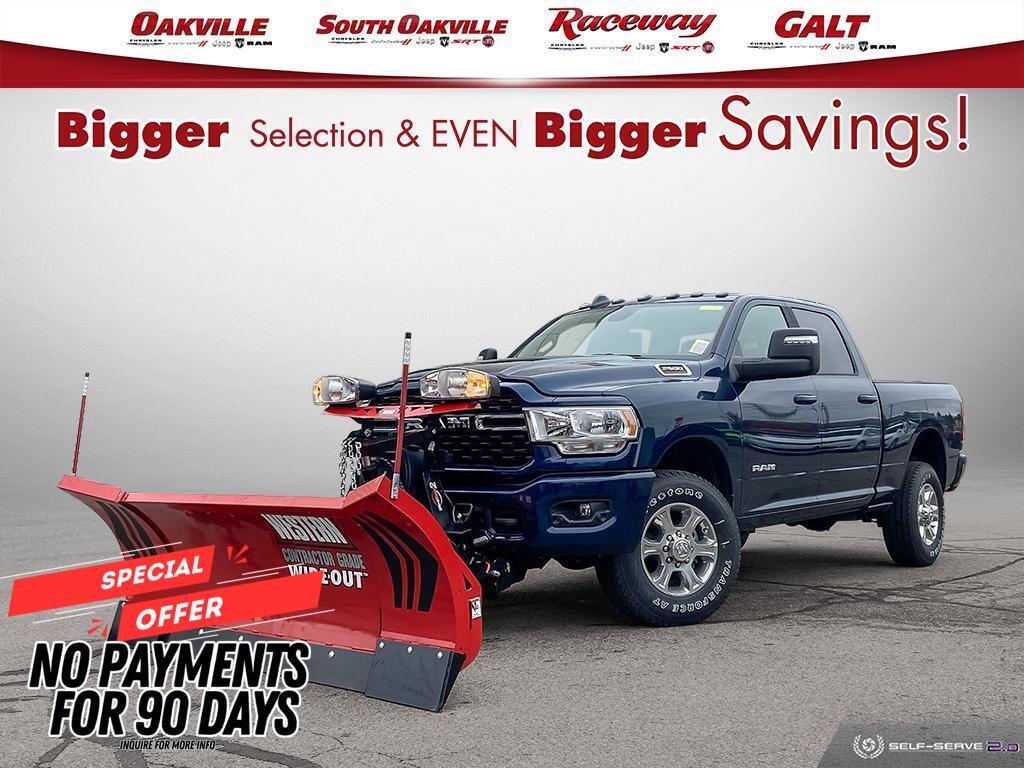 2024 Ram 2500 BIG HORN | NEW WESTERN WIDEOUT PLOW INCLUDED! |