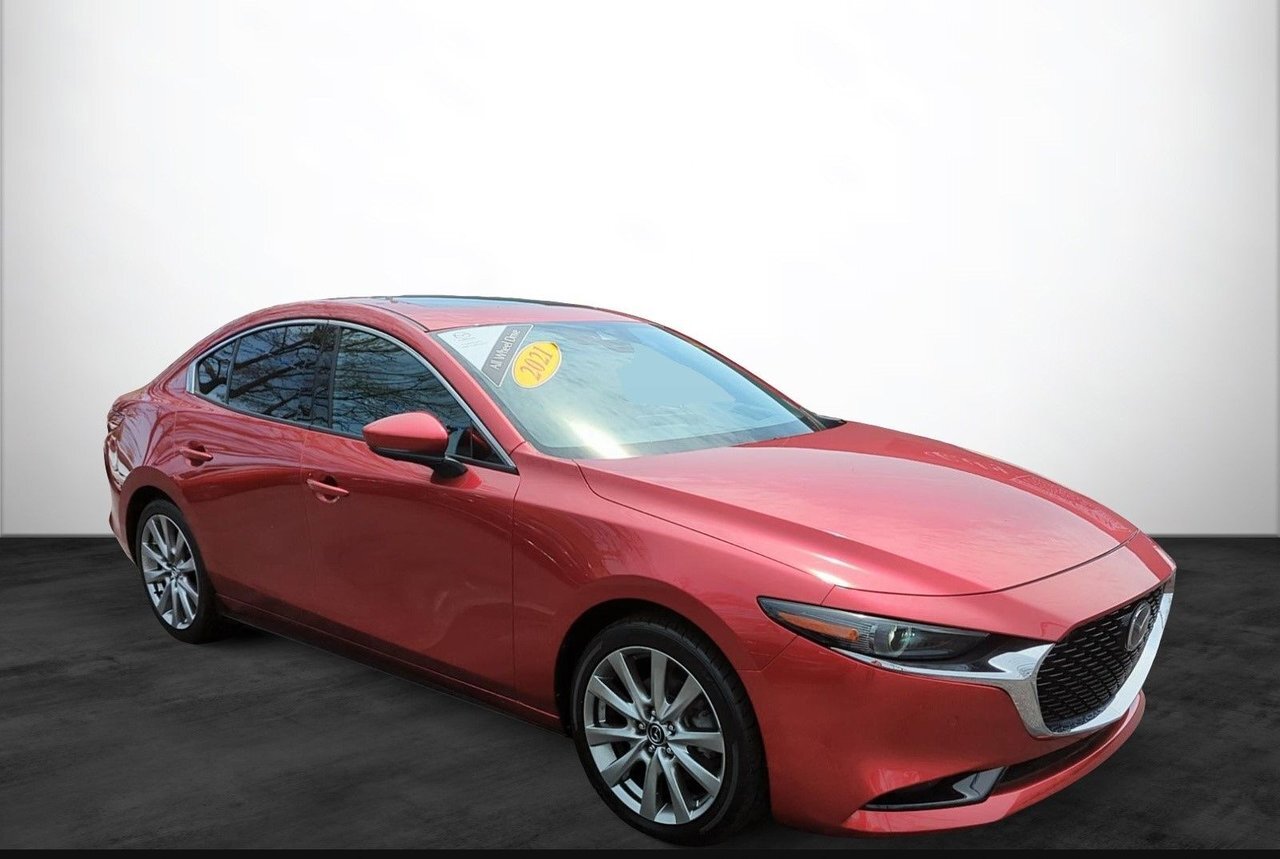 2021 Mazda Mazda3 GT | Leather | SunRoof | Cam | Warranty to 2028
