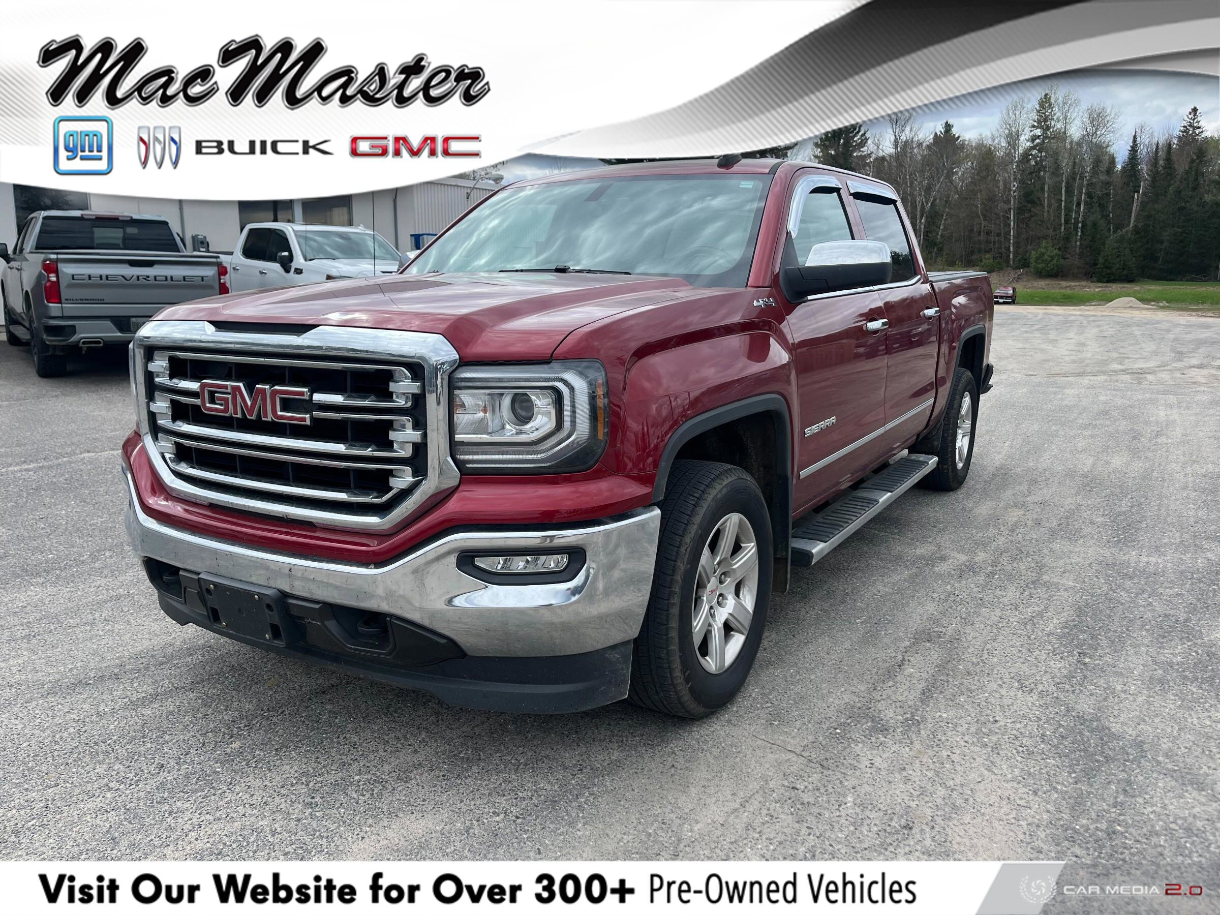 2018 GMC Sierra 1500 SLT CERTIFIED PREOWNED | 1-OWNER | CLEAN CARFAX