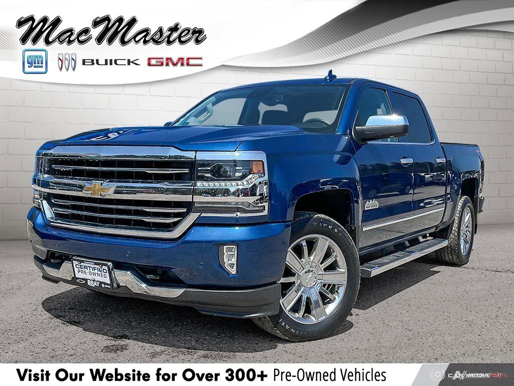 2018 Chevrolet Silverado 1500 High Country CERTIFIED PRE-OWNED! | CLEAN CARFAX |