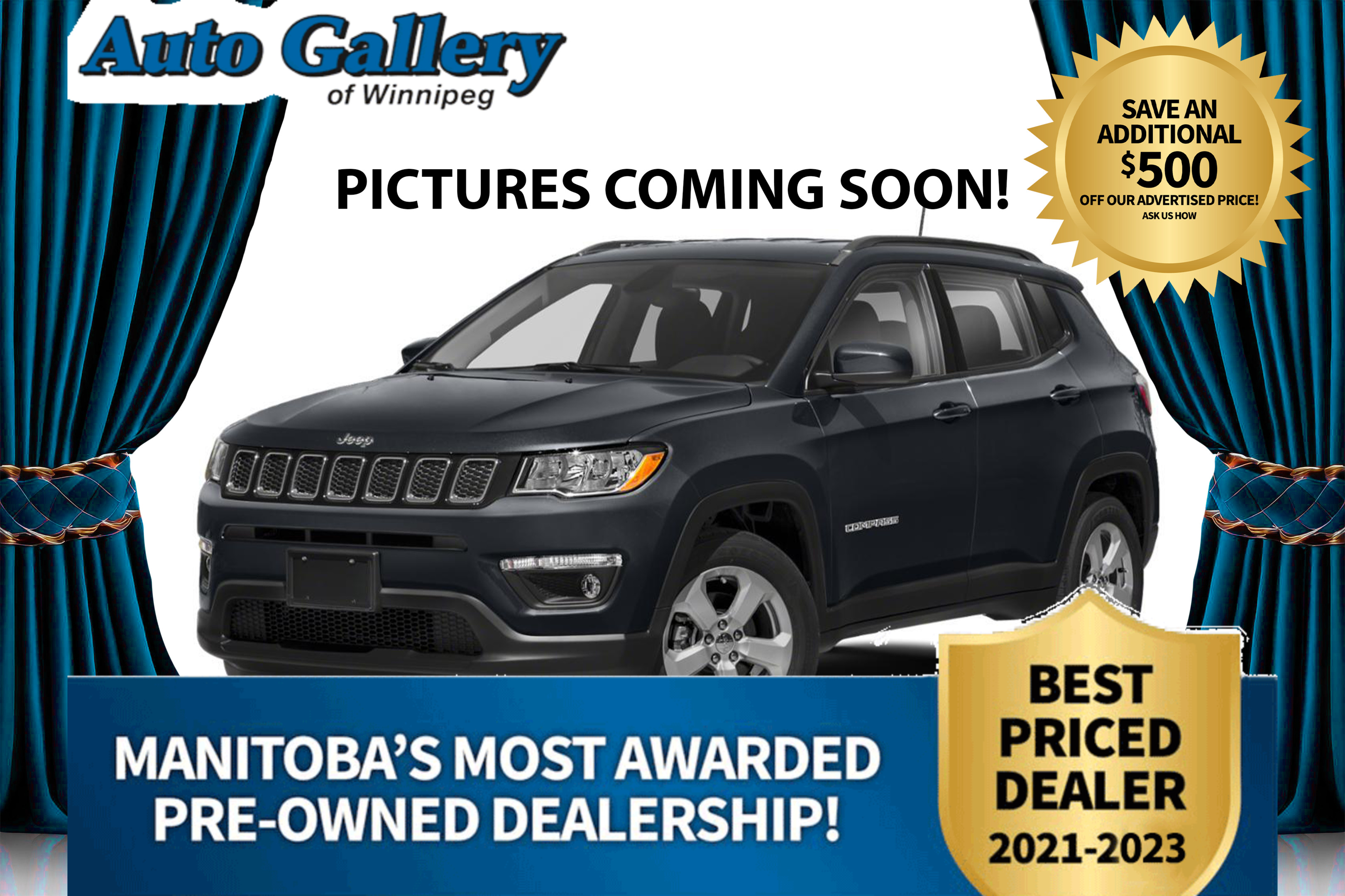 2018 Jeep Compass Limited 4x4, NAVIGATION, REMOTE START, SUNROOF!