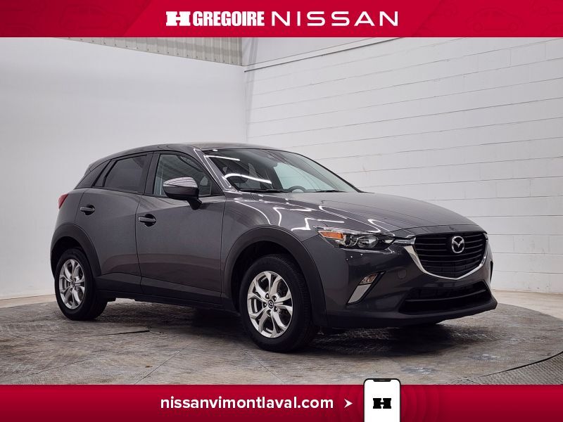 2018 Mazda CX-3 GS/AWD/CAMERA/BLTH/MAGS/AUCUN ACCIDENT!!