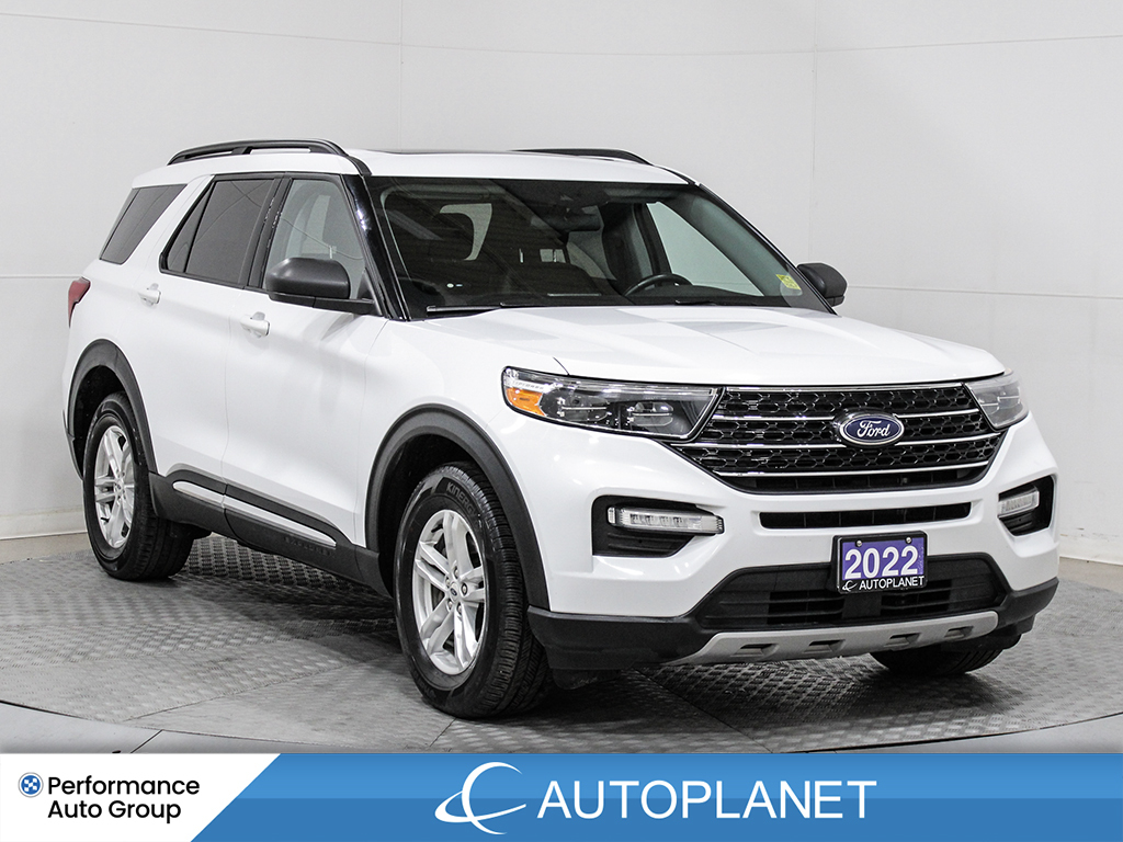 2022 Ford Explorer XLT AWD, 7-Seater, Back Up Cam, Pano Roof!