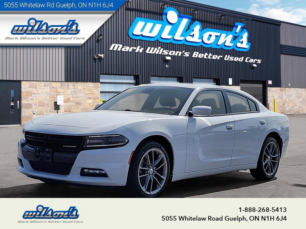 2021 Dodge Charger SXT Plus AWD, Leather, Sunroof, Nav, Cooled + Heat