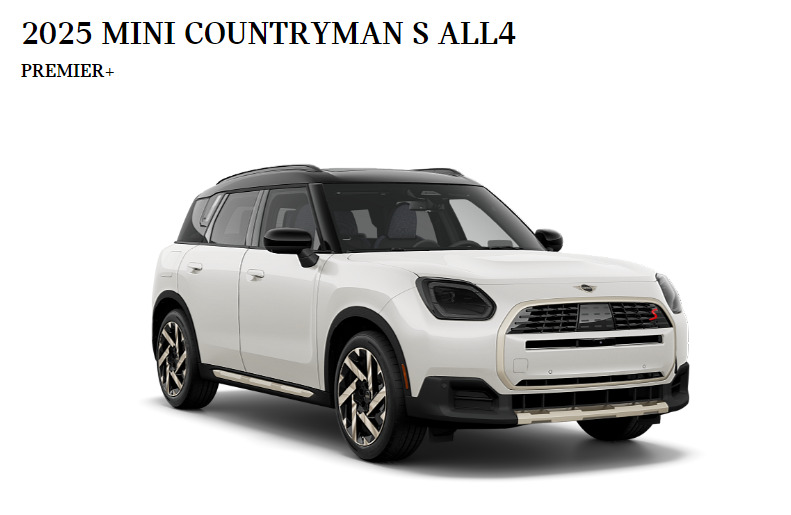 2025 MINI Countryman NEW COUNTRYMAN S!- Premier+/Favoured Style