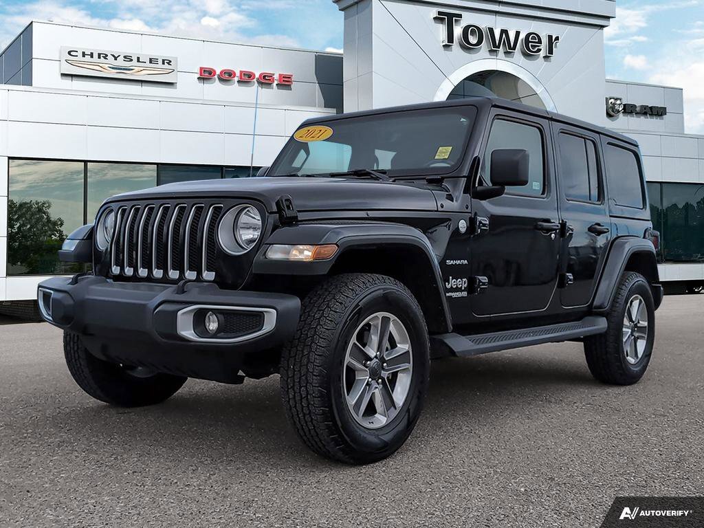 2021 Jeep Wrangler Unlimited Sahara | Dual-Zone A/C | Remote Start | 