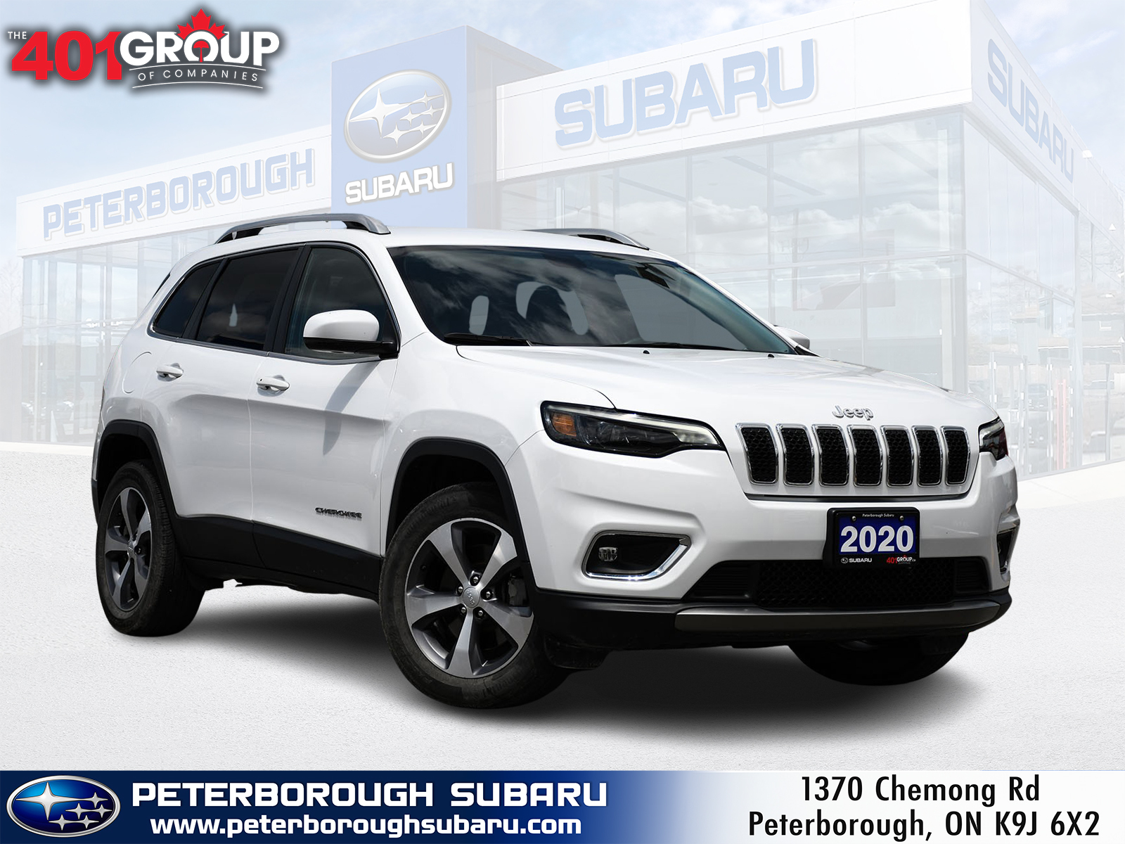 2020 Jeep Cherokee Limited 4x4 | Nappa Lthr | Rmt Start | SafetyTec 