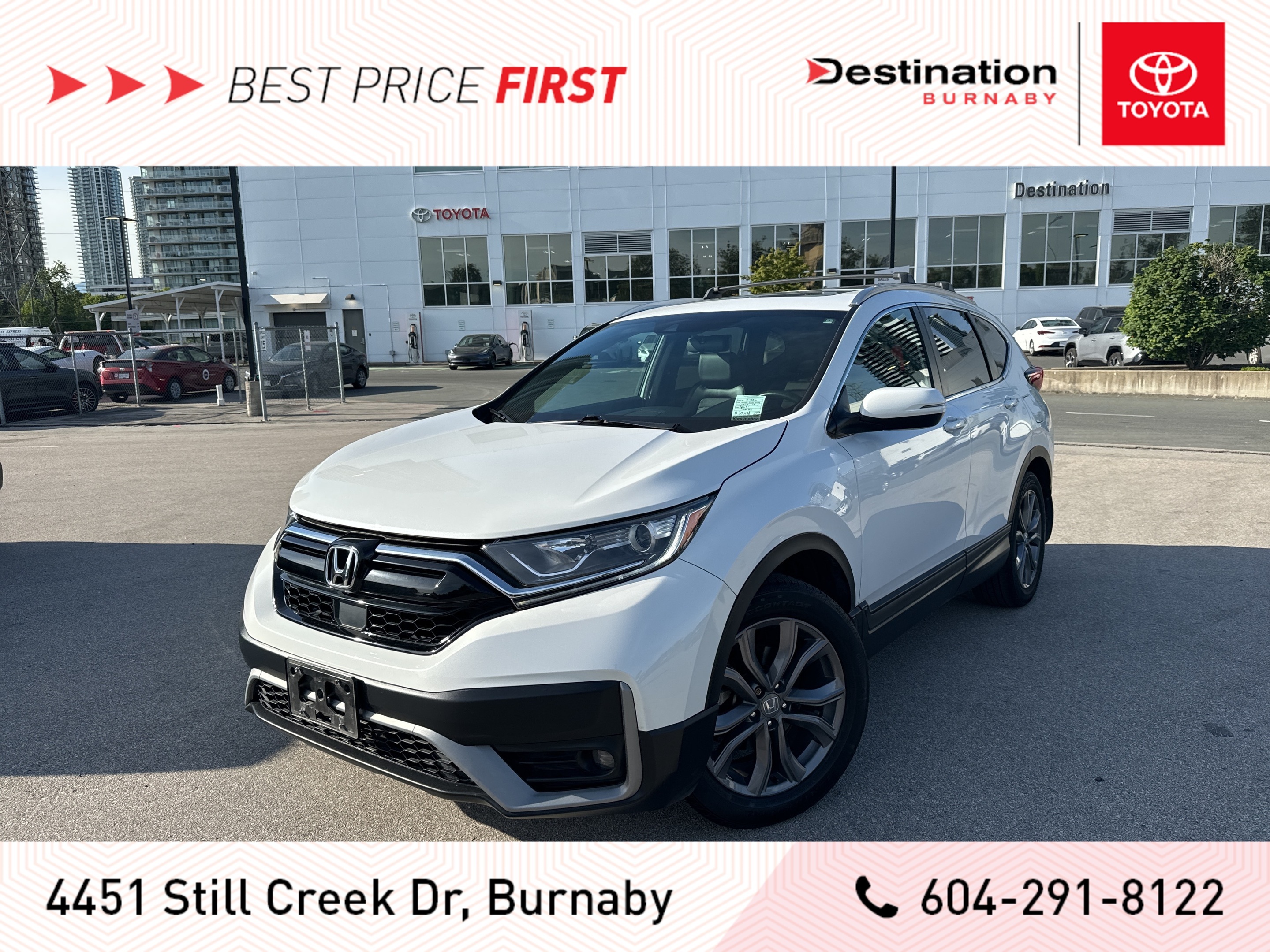2020 Honda CR-V Sport - Locally owned with one owner!