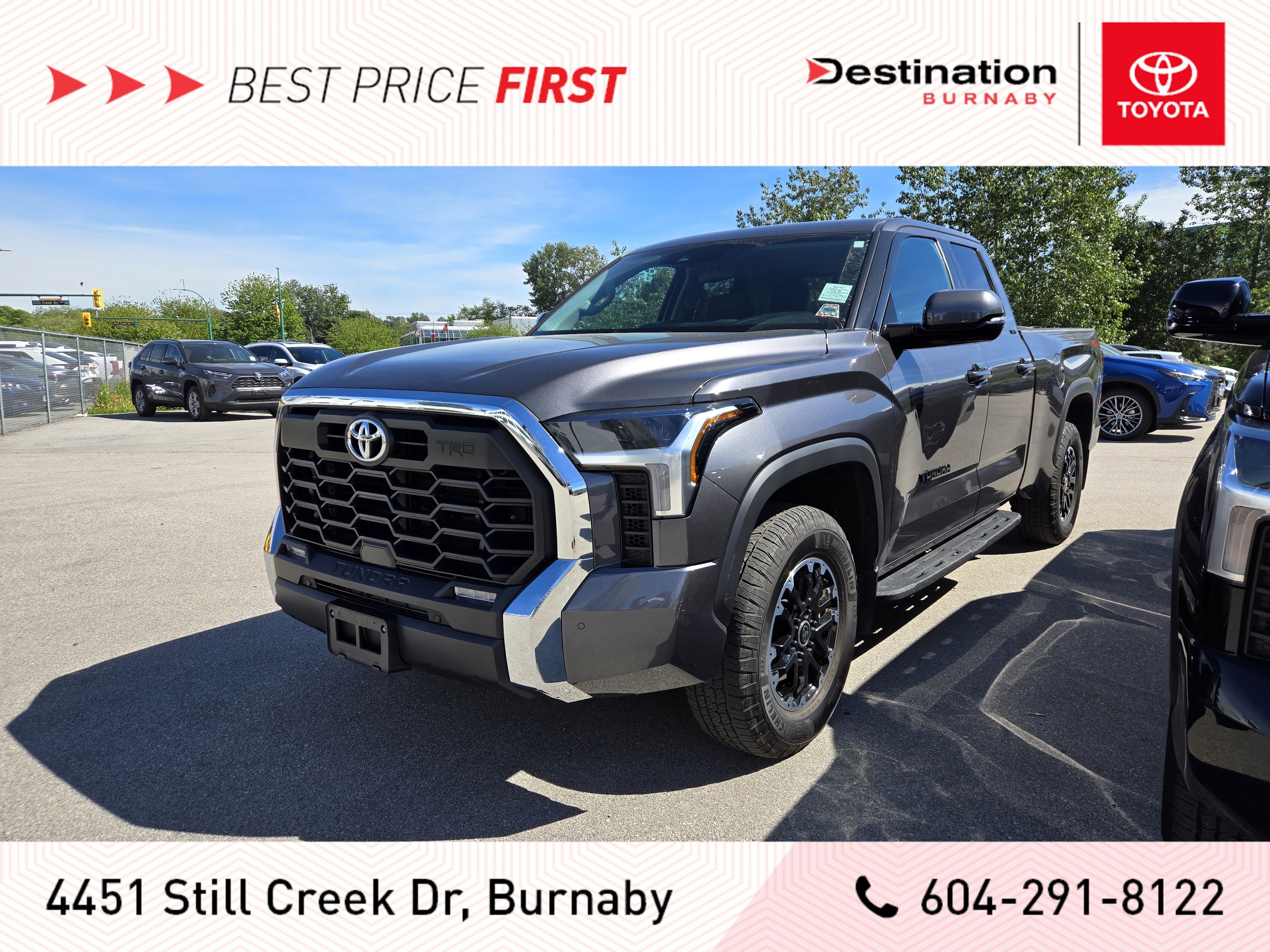 2022 Toyota Tundra Double Cab SR5 TRD Offroad - Local, One Owner!
