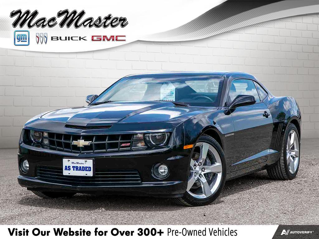 2011 Chevrolet Camaro 2SS, COUPE, 400HP, AUTO, HTD LEATHER, GOOD KMS!
