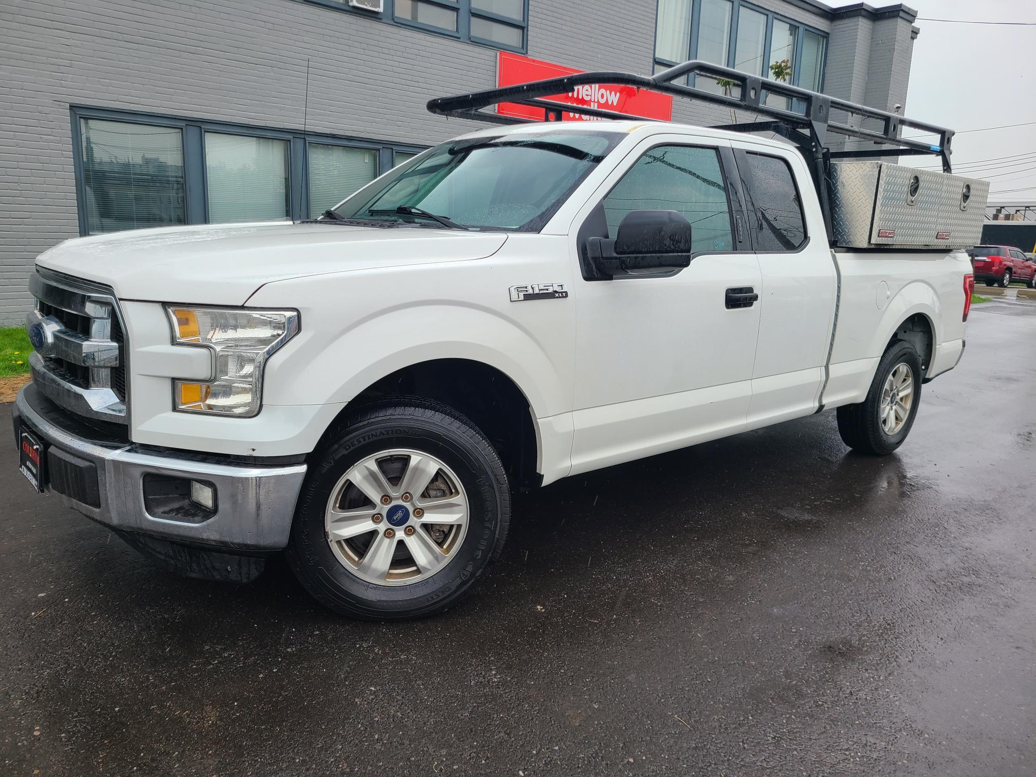 2015 Ford F-150 XLT SuperCab 6.5 FOOT BOX-STORAGE BOXES-ROOF RACKS