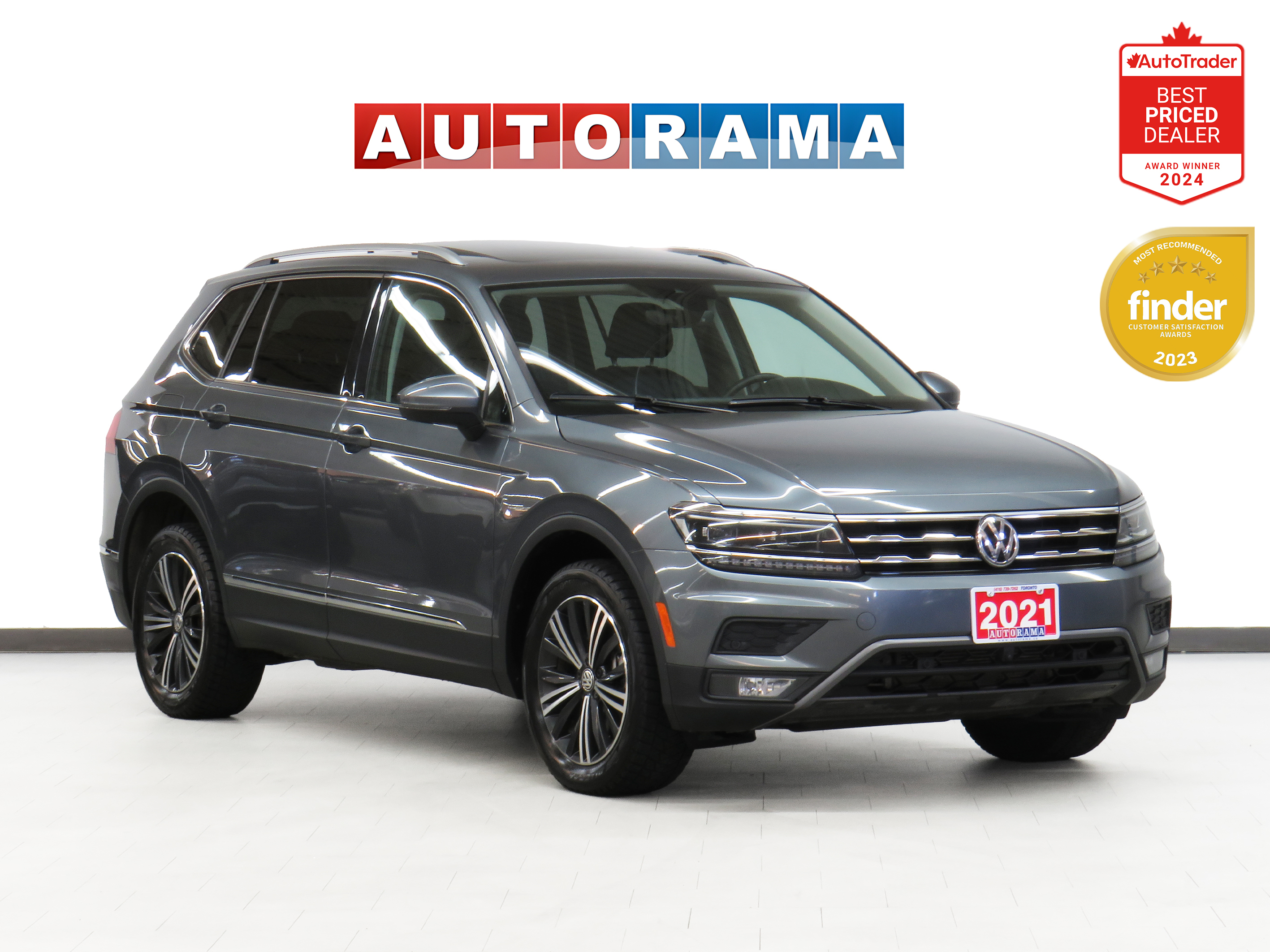 2021 Volkswagen Tiguan HIGHLINE | 4MOTION | Nav | Pano roof | DigitalDash