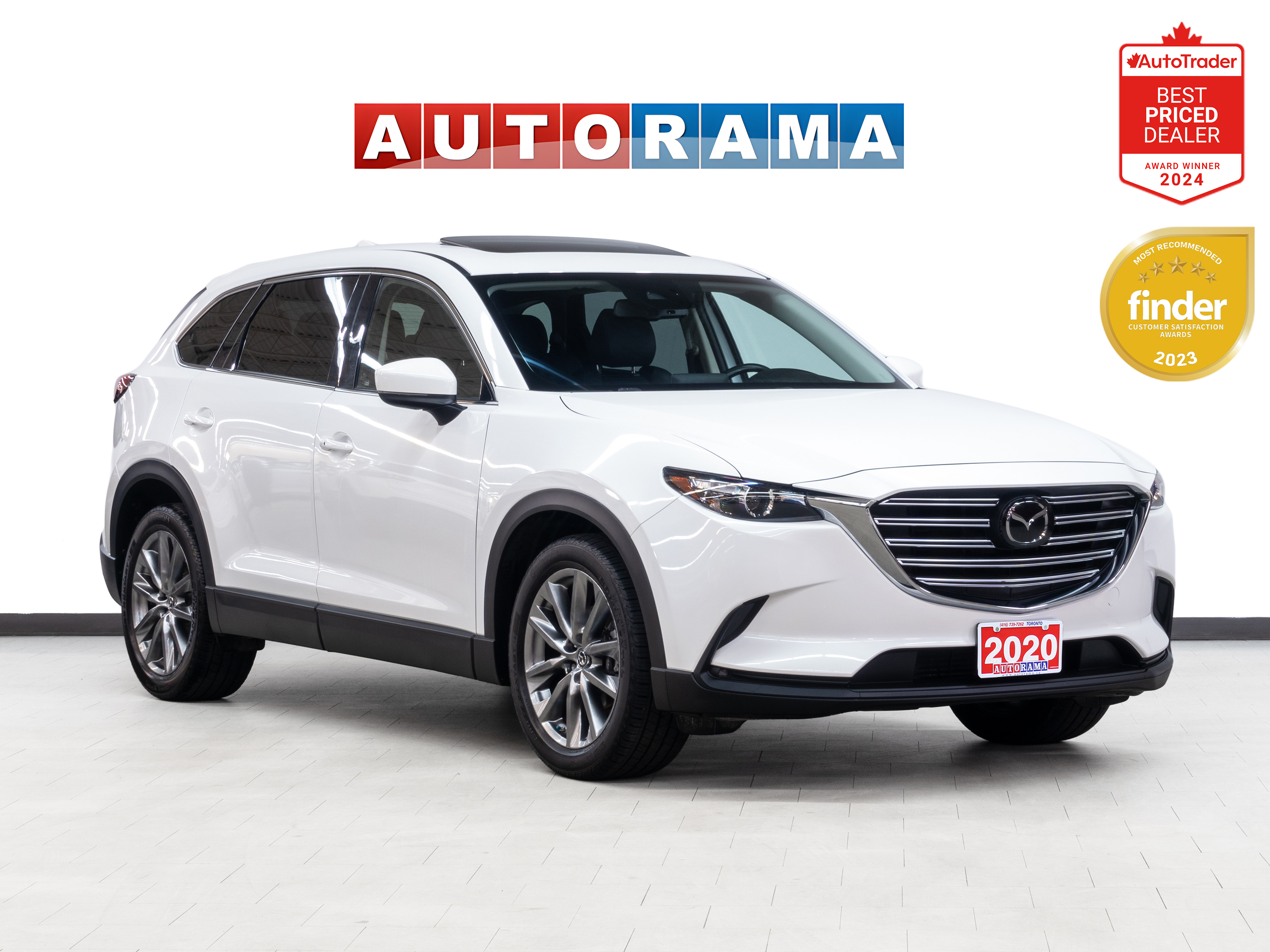 2020 Mazda CX-9 GS-L | AWD | Leather | Sunroof | BSM | CarPlay