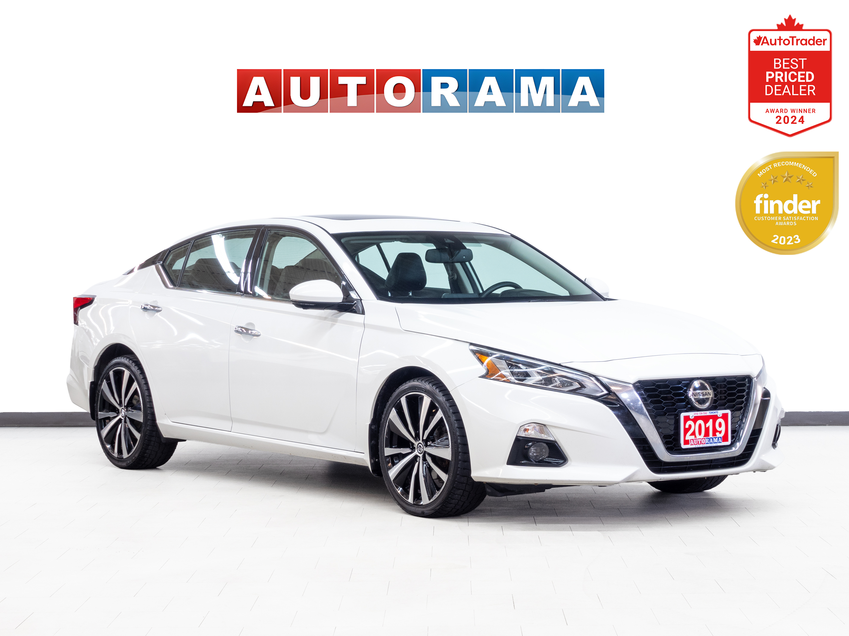 2019 Nissan Altima PLATINUM | AWD | Nav | Leather | Sunroof | CarPlay