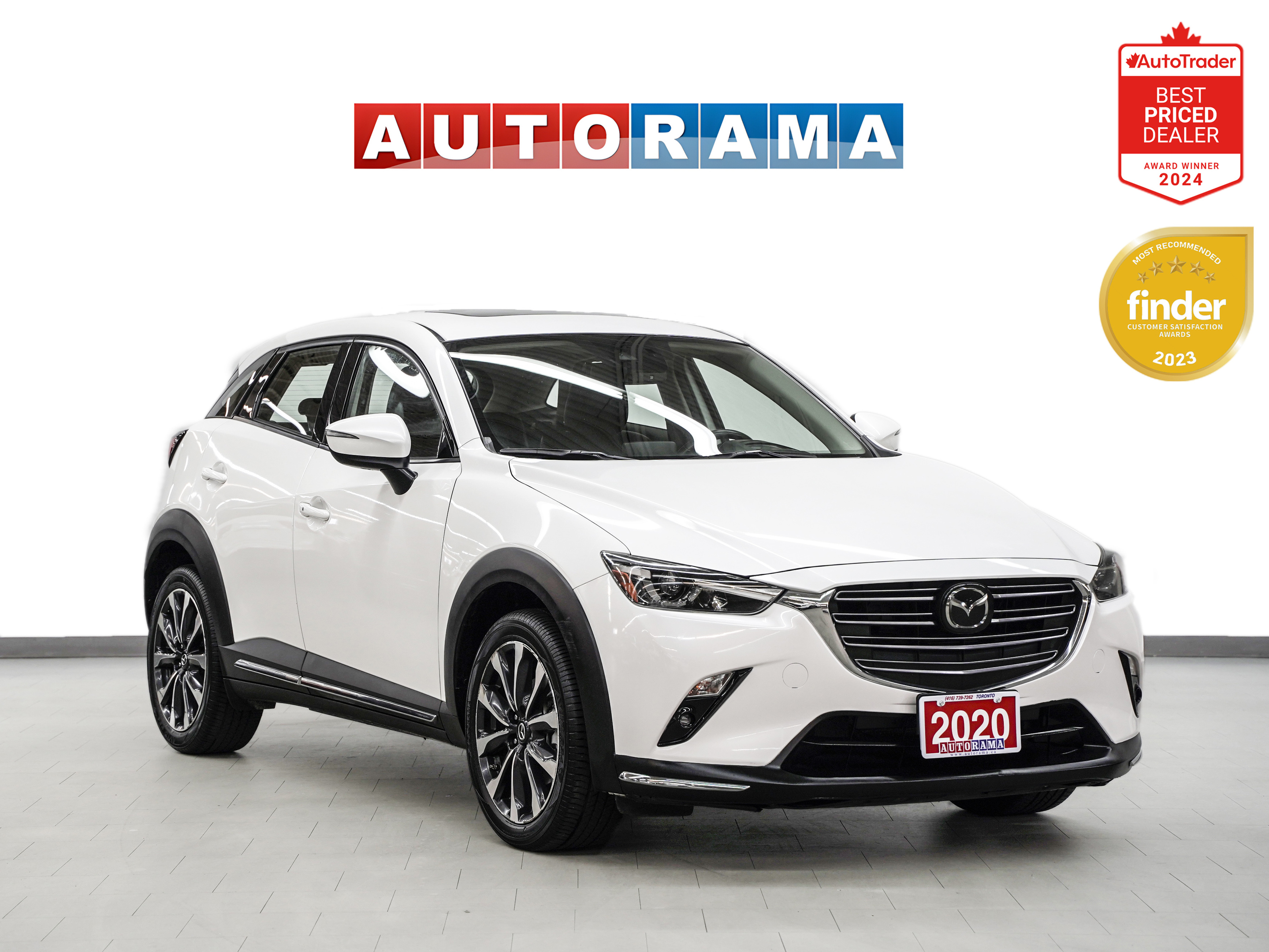 2020 Mazda CX-3 GT | AWD | HUD |  Leather | Sunroof | CarPlay