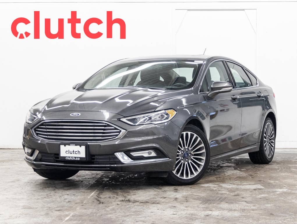 2017 Ford Fusion SE AWD w/ Rearview Cam, Bluetooth, Nav