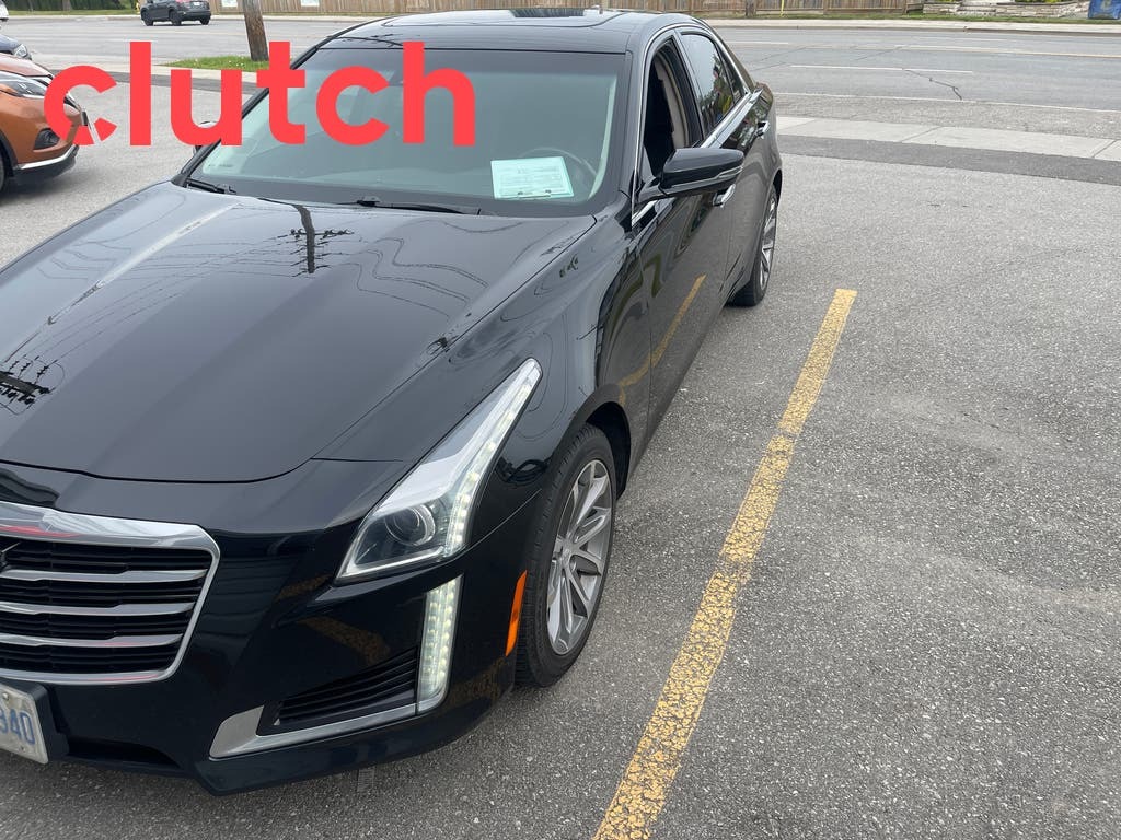 2016 Cadillac CTS Luxury AWD w/ Rearview Cam, Bluetooth, Nav