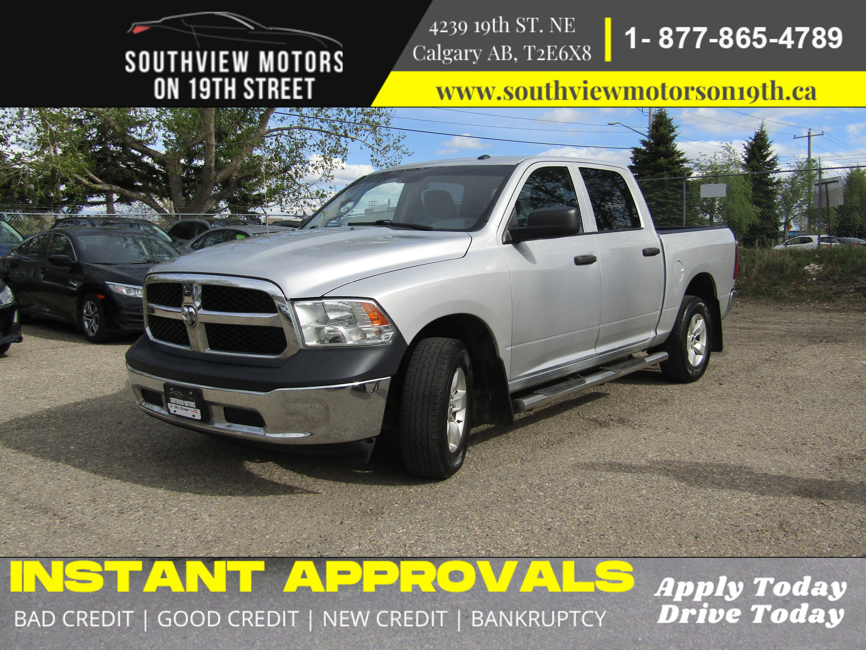 2017 Ram 1500 ST-4X4-HEMI-CREW CAB-FINANCING AVAILABLE