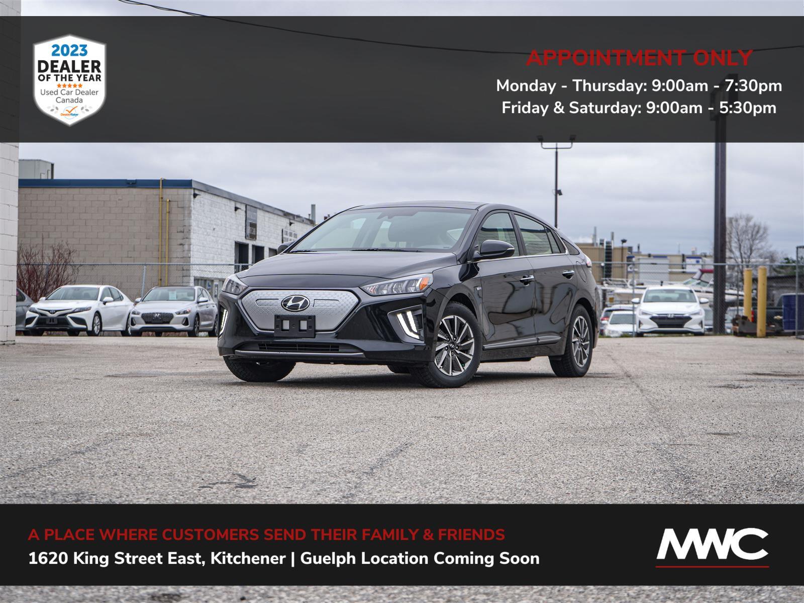 2020 Hyundai Ioniq Electric ULTIMATE | 17 IN GUELPH, BY APPT. ONLY