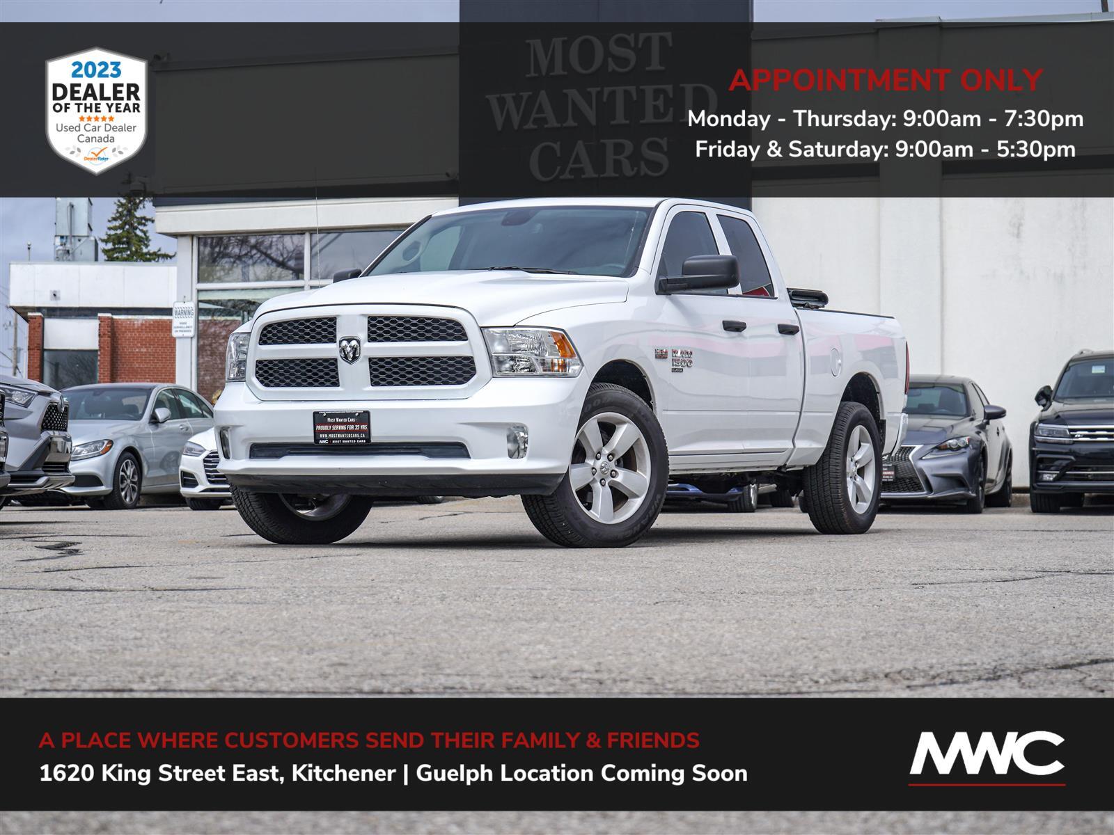 2022 Ram 1500 Classic EXPRESS | 5.7L V8 4X4 | 17 IN GUELPH, BY APPT. ONL