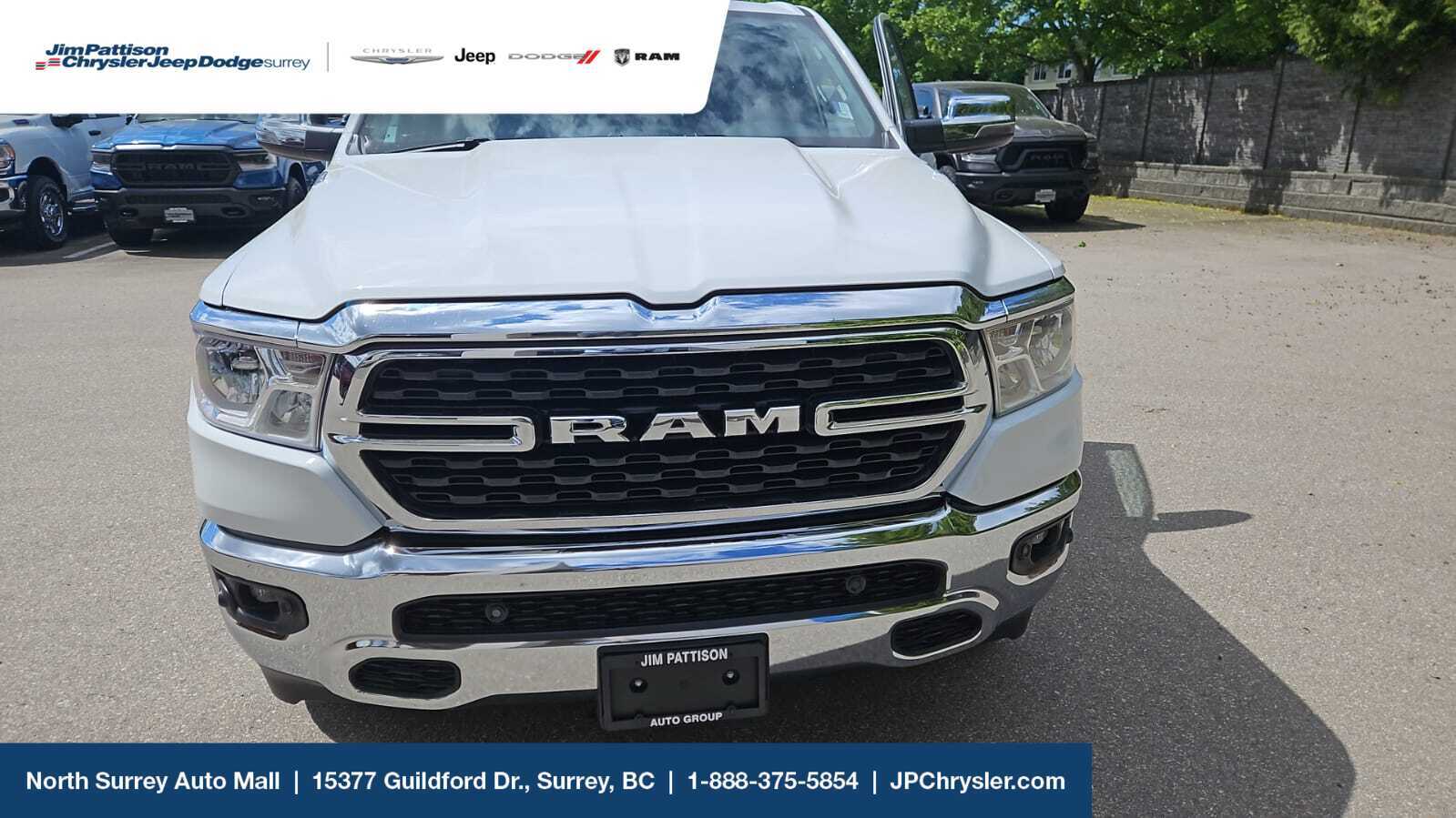 2023 Ram 1500 4x4, Level 2 equip. group, Clean Carfax
