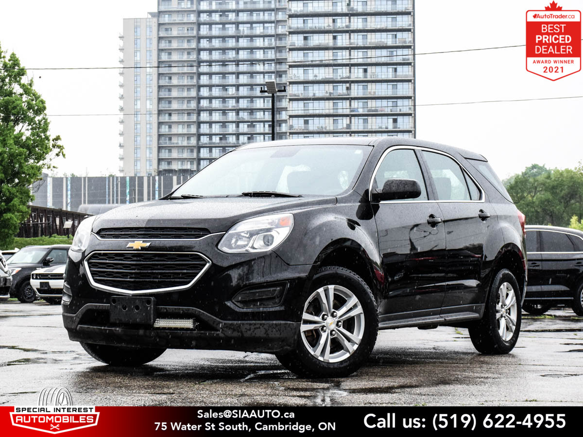 2016 Chevrolet Equinox AWD 4dr LS * Accident Free * Certified