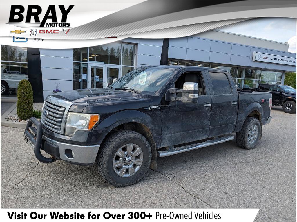 2011 Ford F-150 XLT XTR, CREW, 4X4, REMOTE START, CHROME, AS-IS!