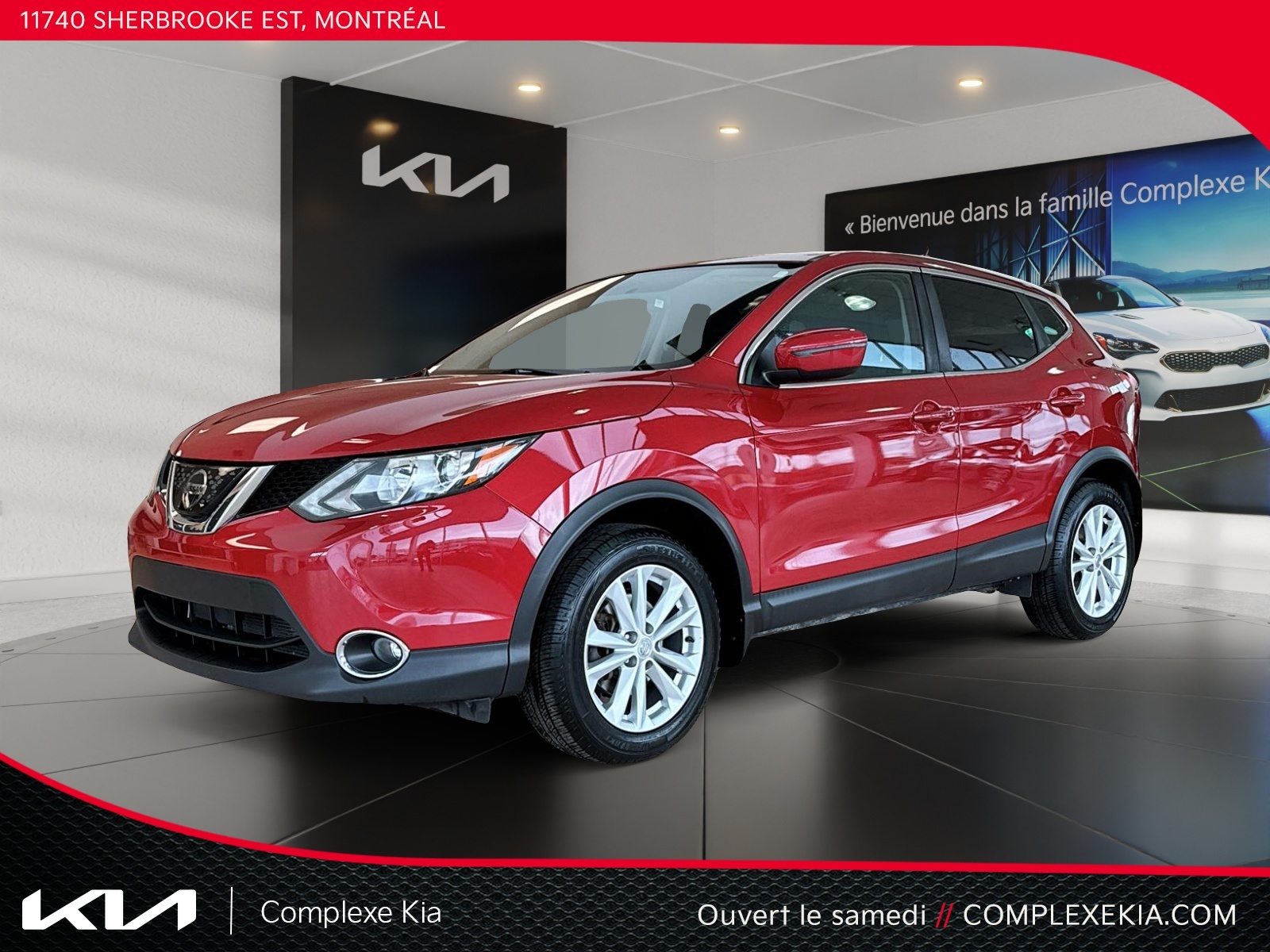 2018 Nissan Qashqai SV AWD Toit ouvrant Cam.Recul Mags