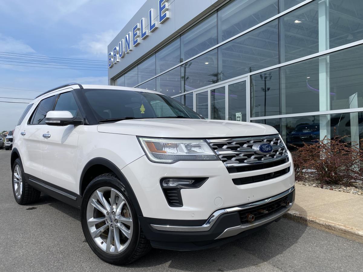 2018 Ford Explorer Limited 4x4, Cuir, Toit panoramique