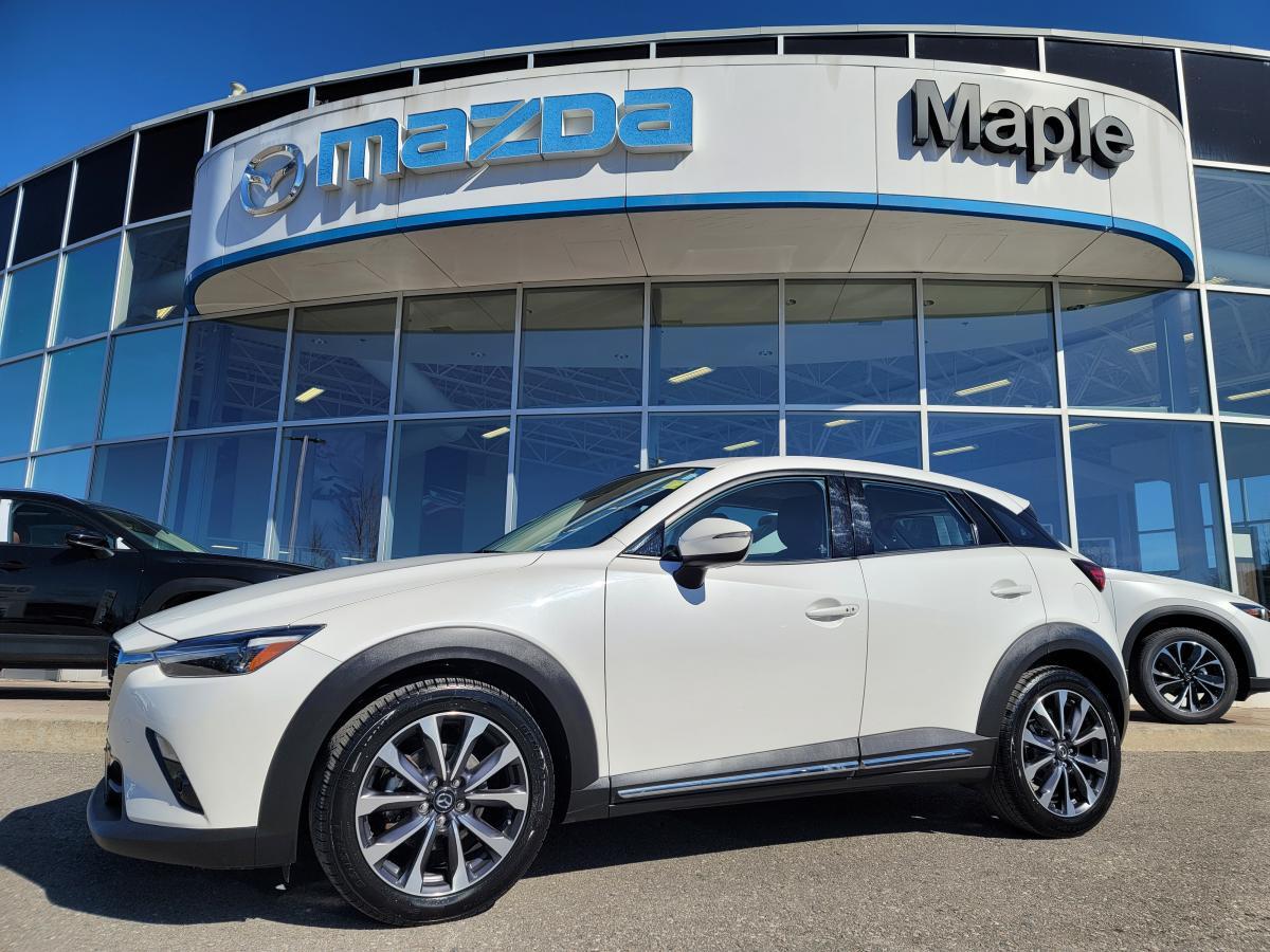 2021 Mazda CX-3 GT/4.8% RATE/EXTENDED WARRANTY/LOADED/CAR PLAY/BSM