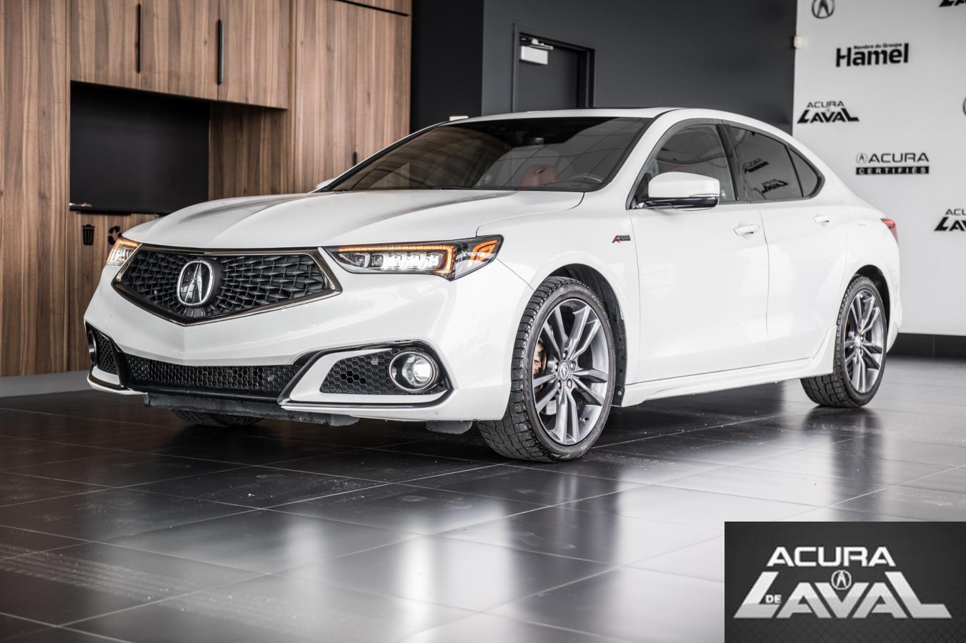 2018 Acura TLX A-SPEC TECH P-AWS CUIR ROUGE