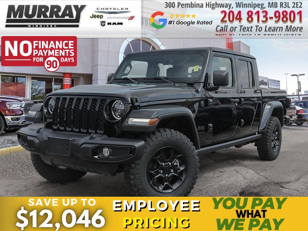 2023 Jeep Gladiator Willys 4x4 **$313BW + Taxes Lease Special** 