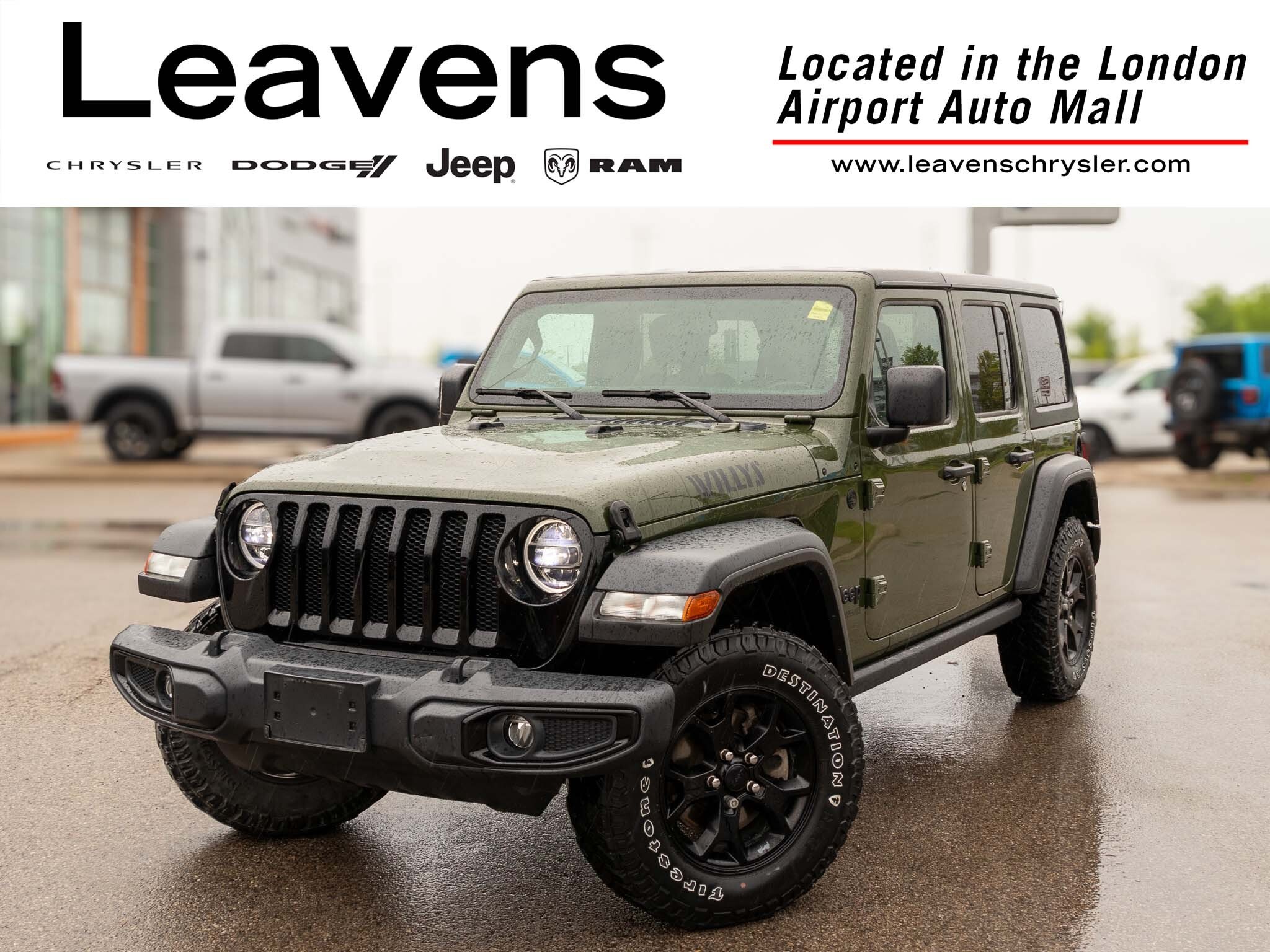 2021 Jeep WRANGLER UNLIMITED Sport Willys | 4WD | Push-button Start | Heated Se