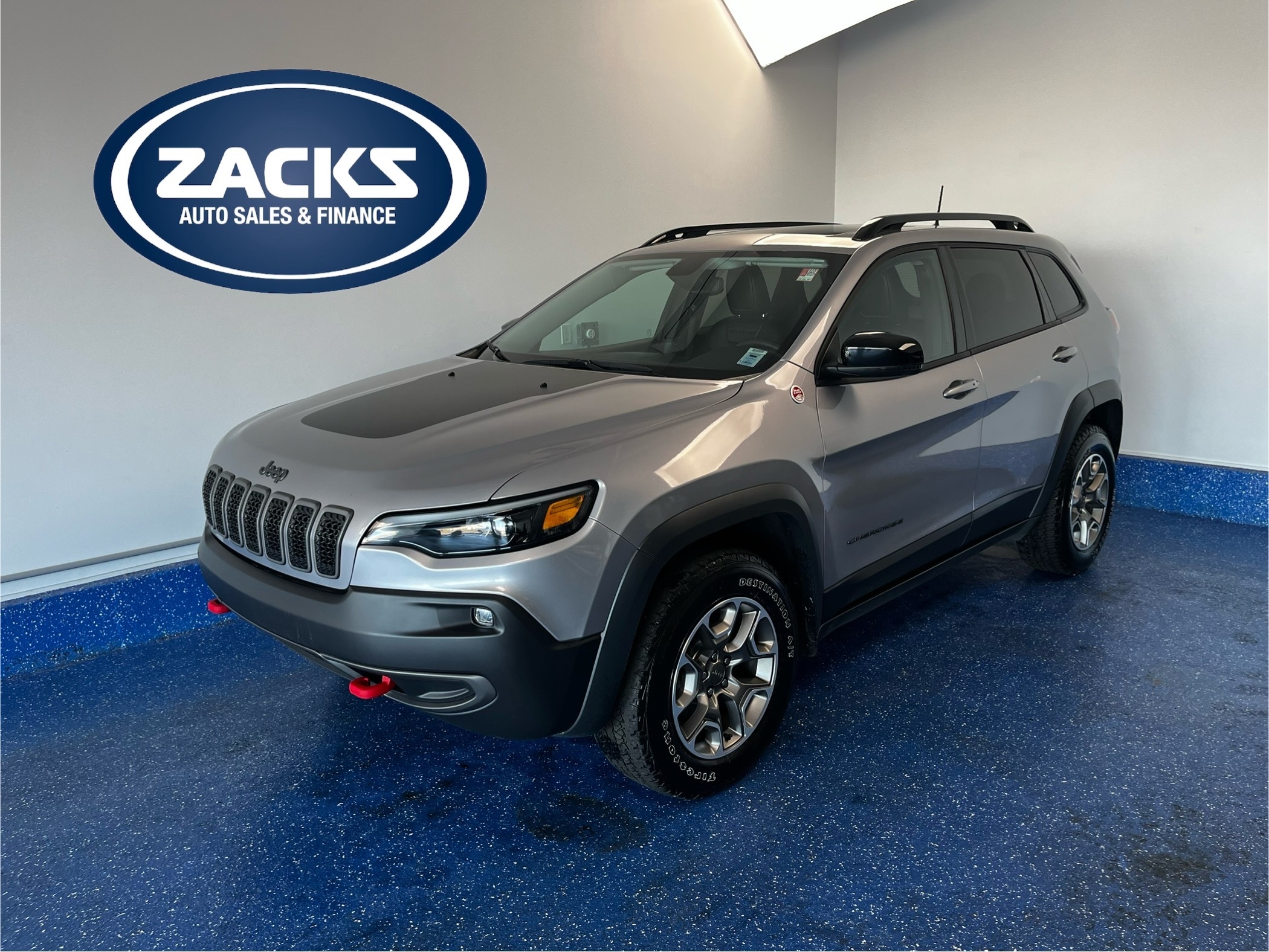 2022 Jeep Cherokee Trailhawk V6 | Zacks Certified | w/ Leather and Pa