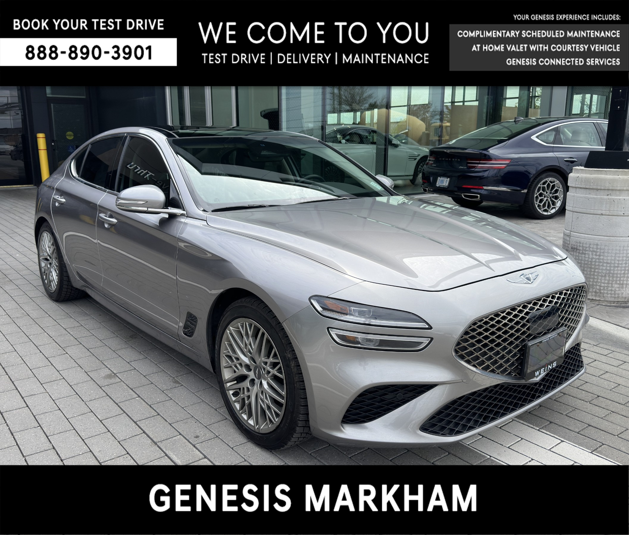 2022 Genesis G70 2.0T Advanced 2 SETS OF TIRES